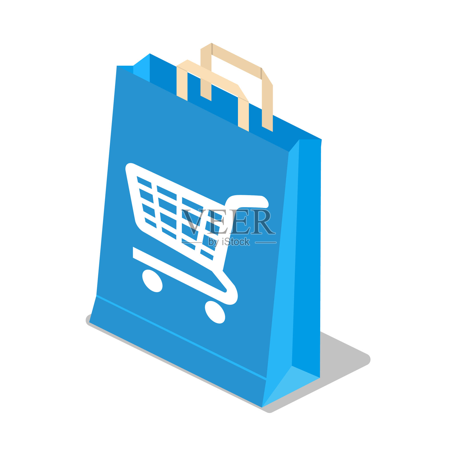 购物袋的图标图标素材