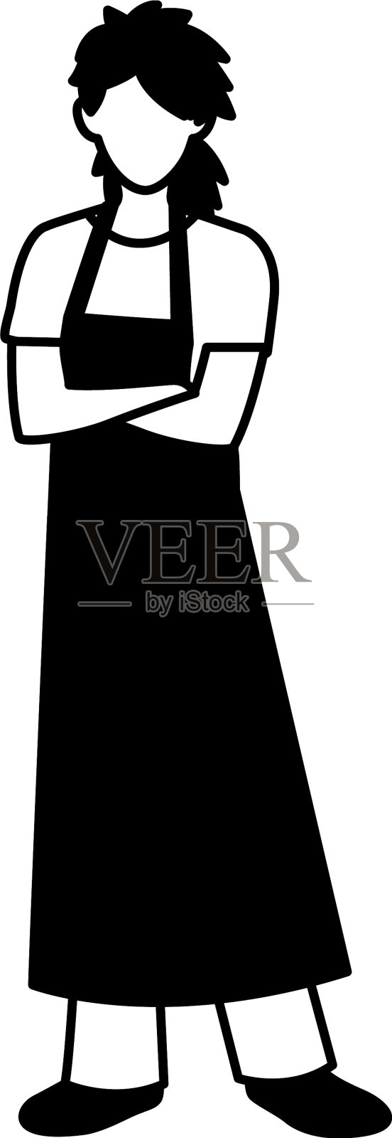 孤立销售者设计设计元素图片