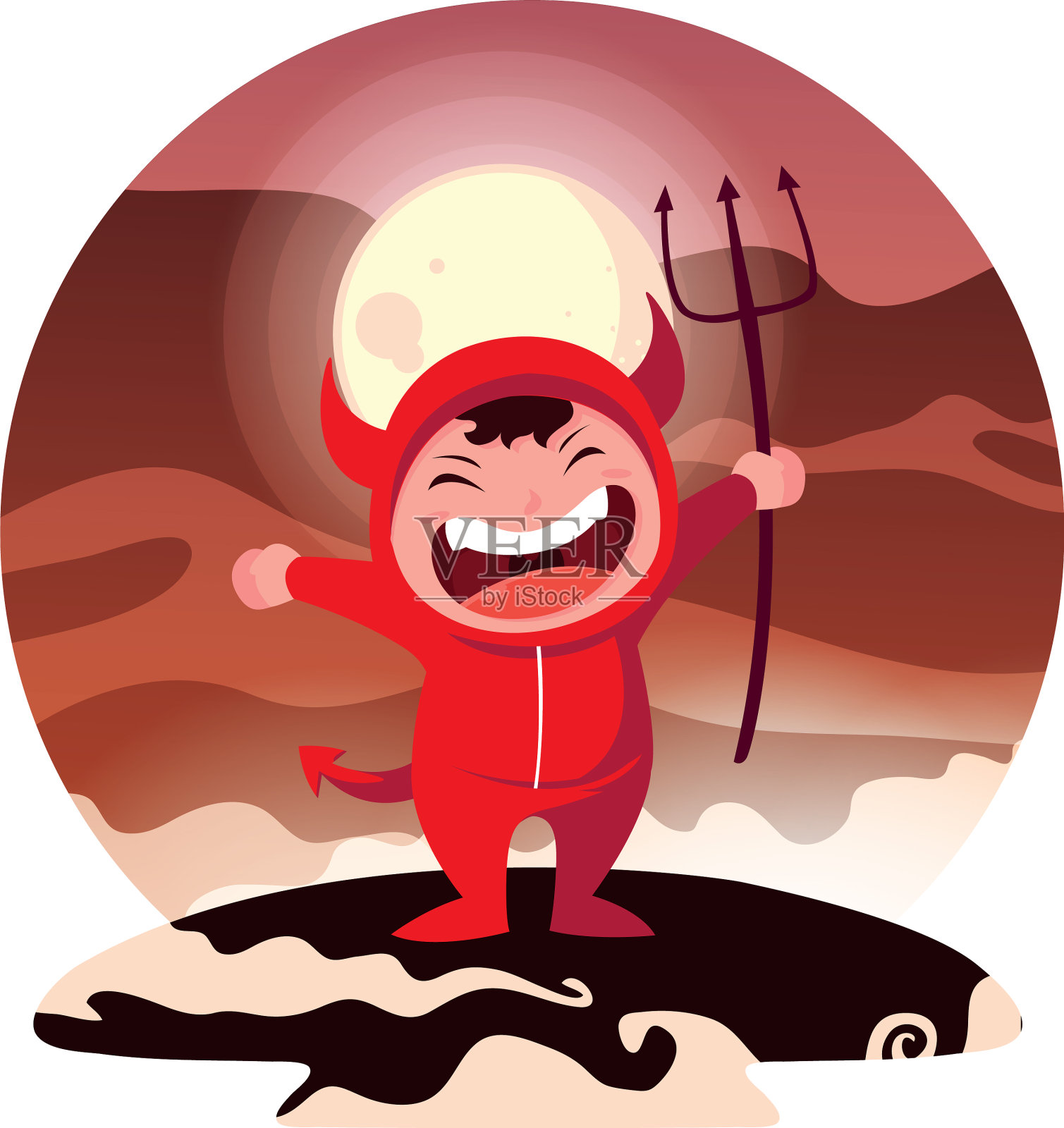 万圣节服装儿童设计图标设计元素图片