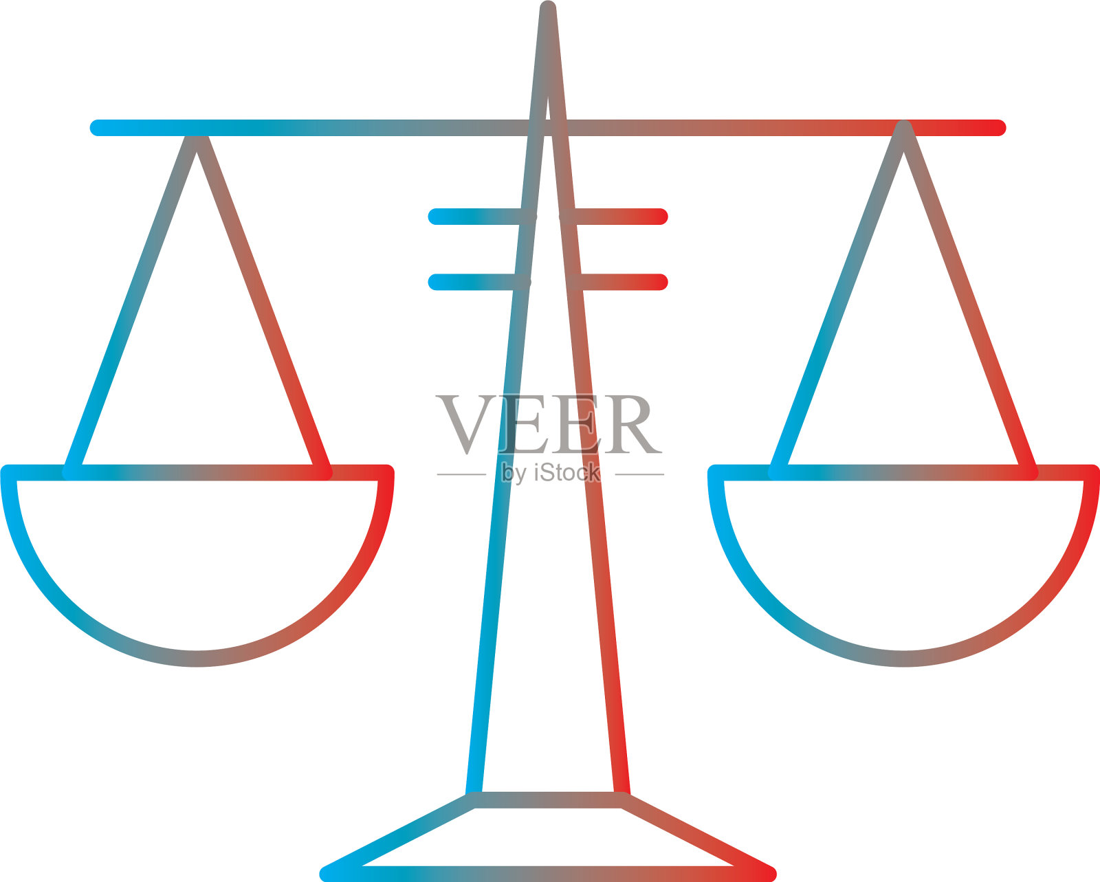 线条梯度完美的图标或pigtogram设计元素图片