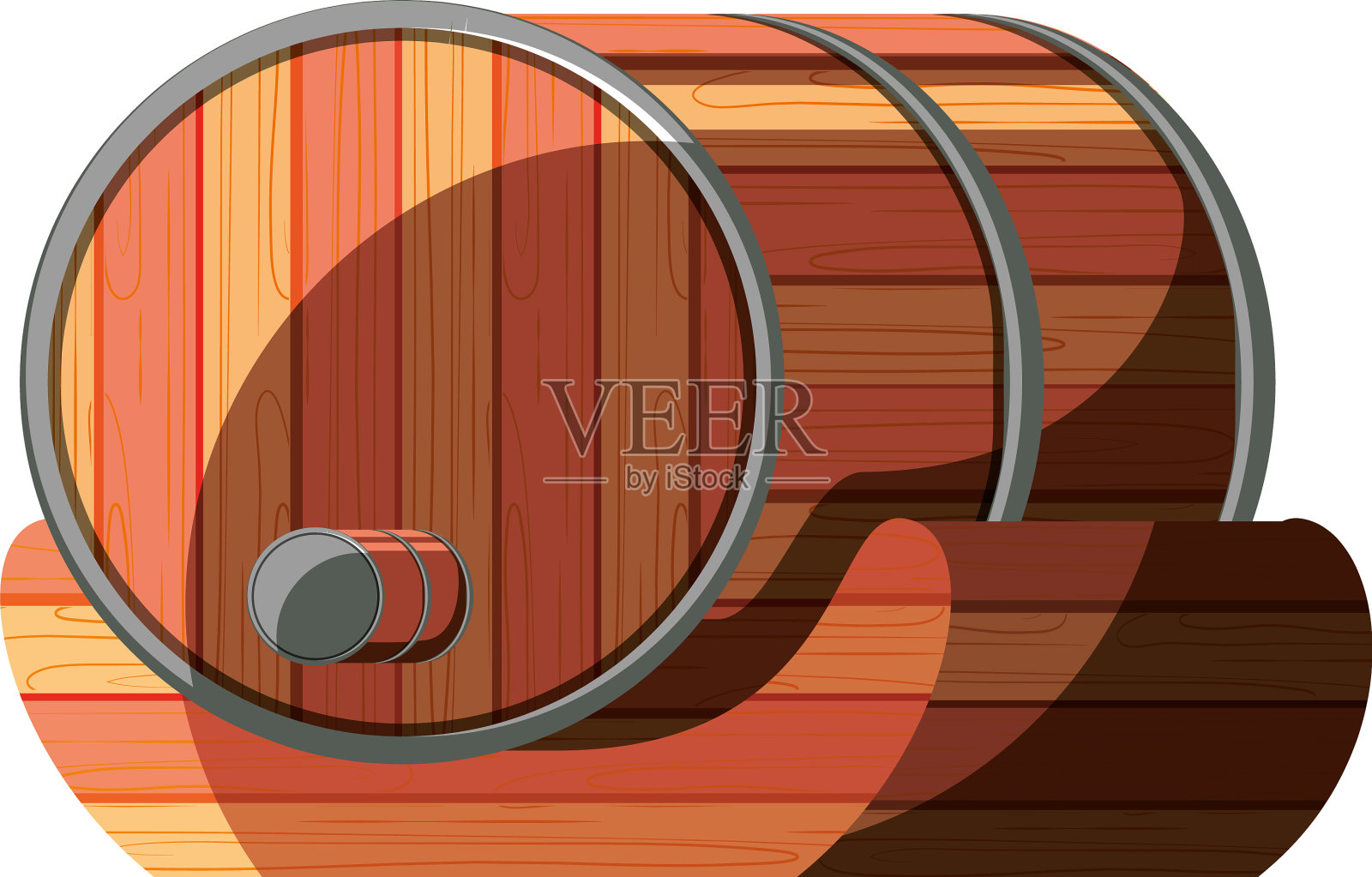 瓶装啤酒和叶啤酒节模式设计元素图片