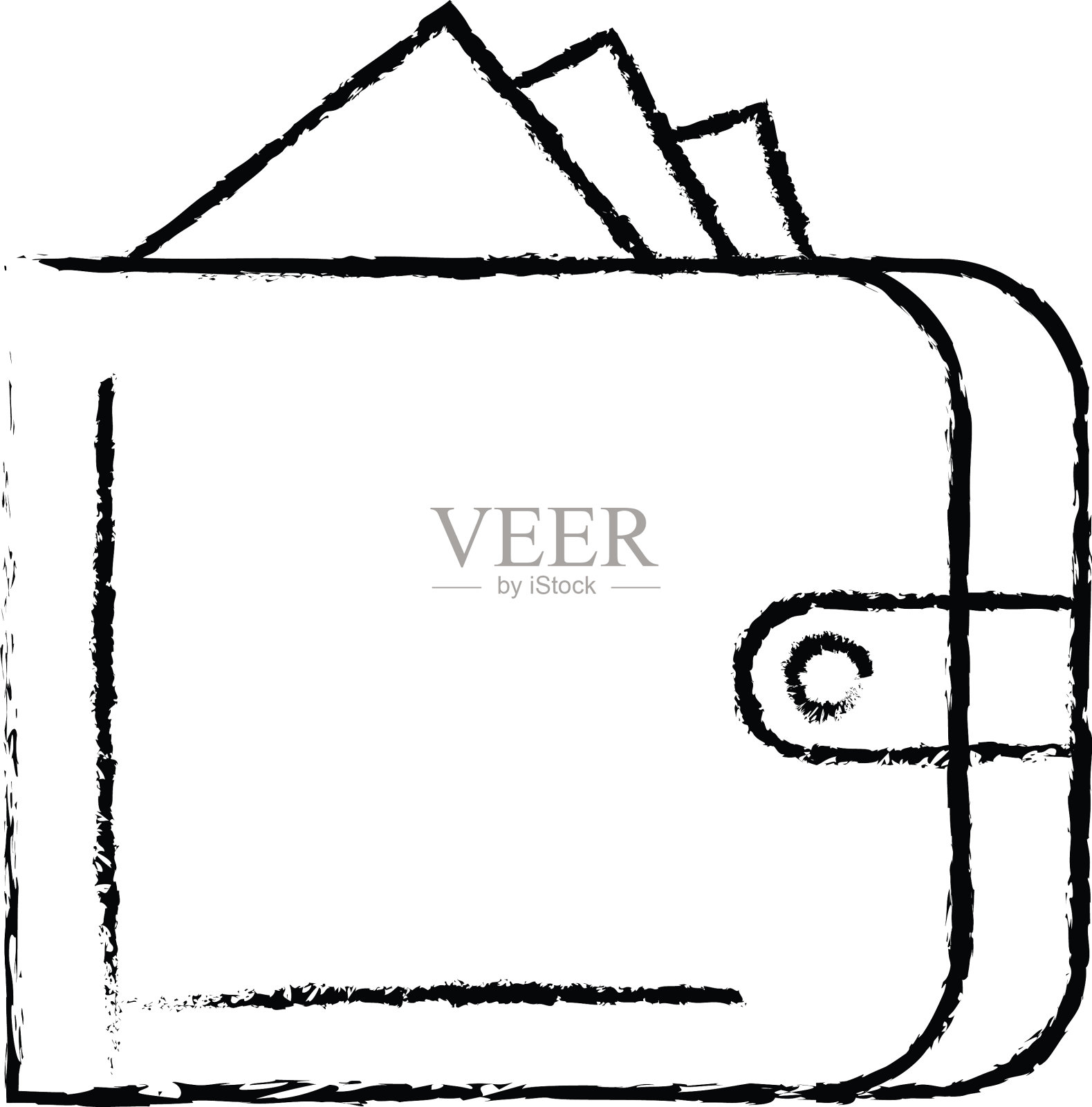 粗线完美的图标或pigtogram图标素材