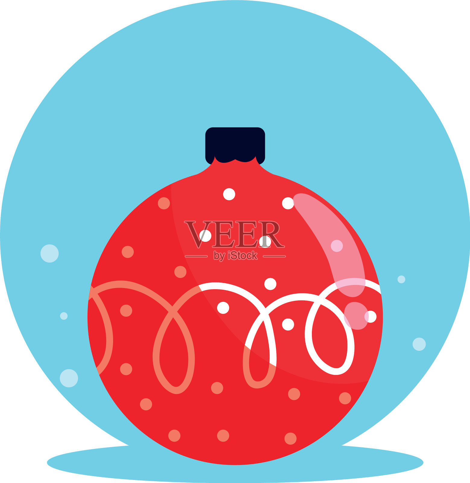 圣诞球设计设计元素图片