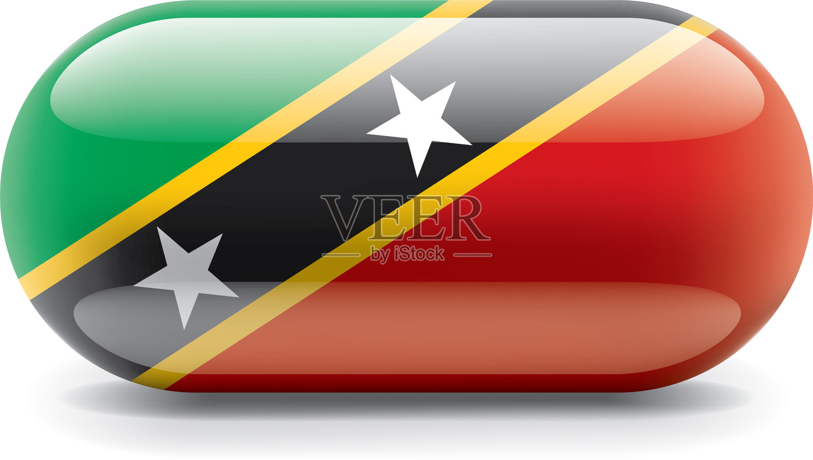 圣基茨和尼维斯旗设计元素图片