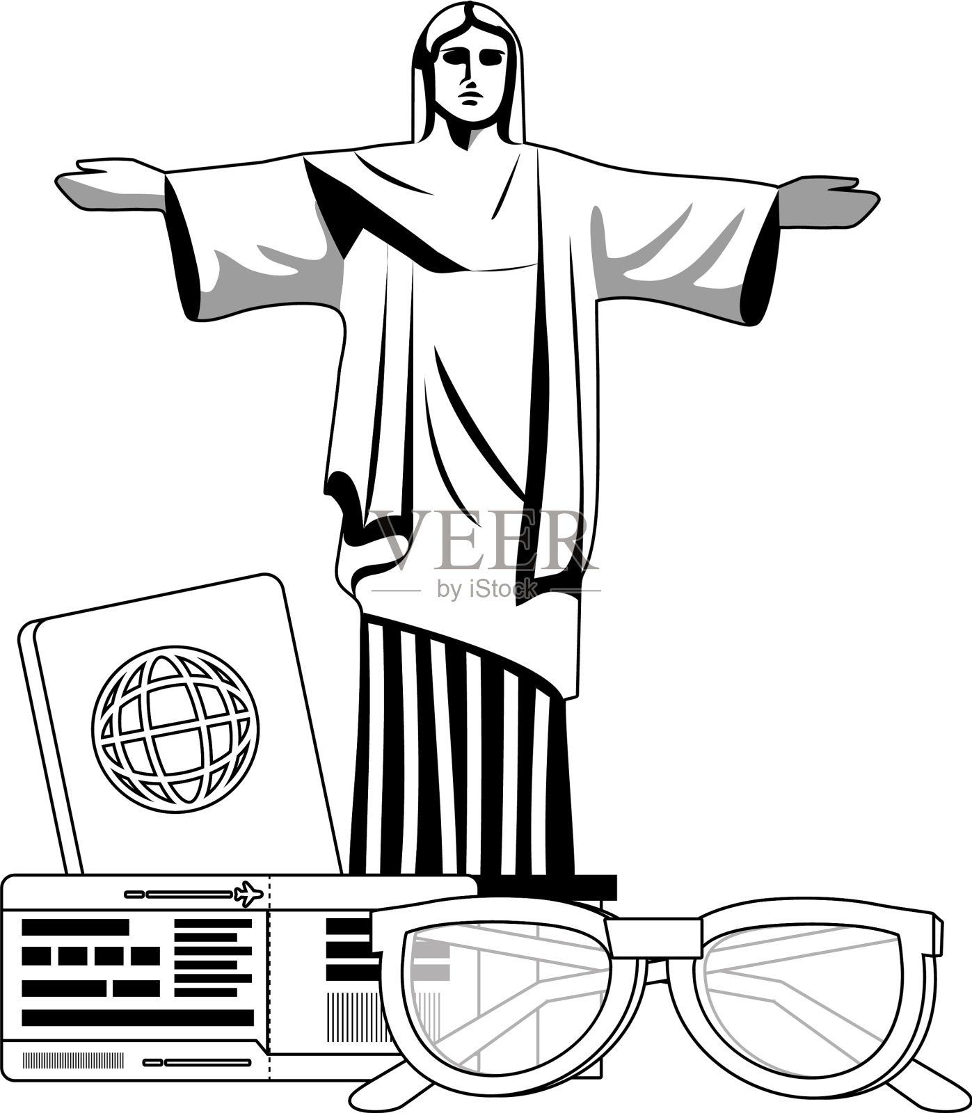 基督redemeer设计设计元素图片