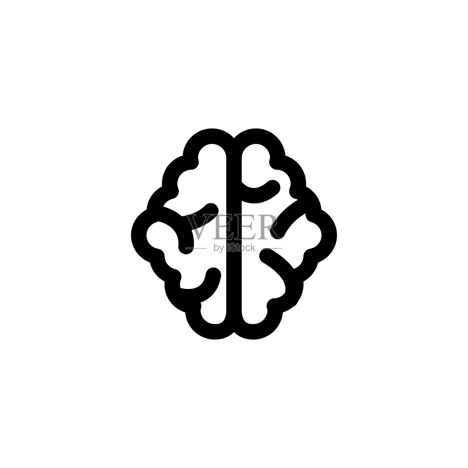 人类大脑的图标图标素材