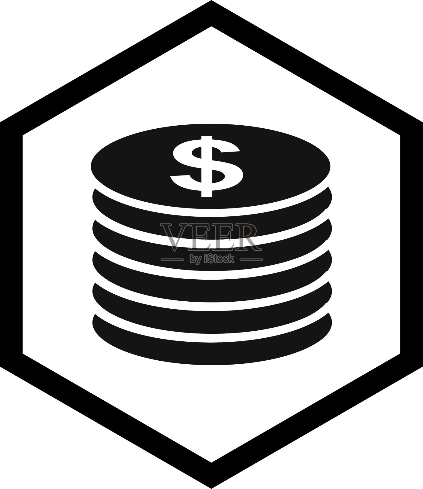 硬币图标设计图标素材