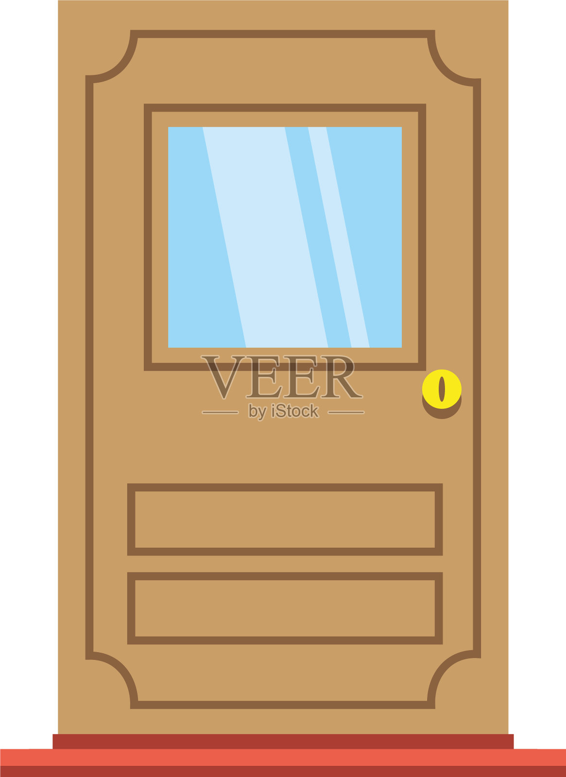 房屋门正在施工设计中设计元素图片