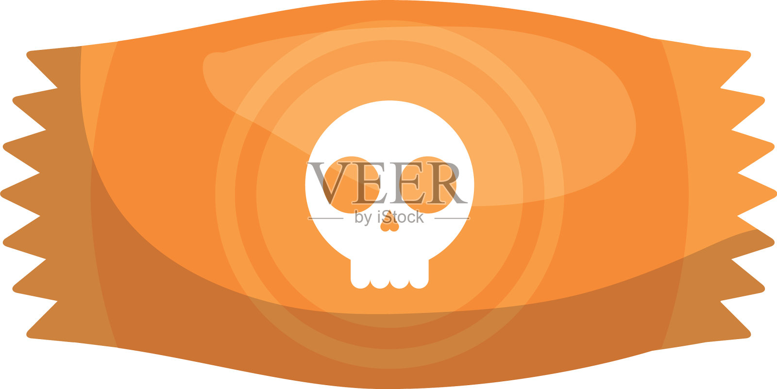 孤立的万圣节糖果设计设计元素图片