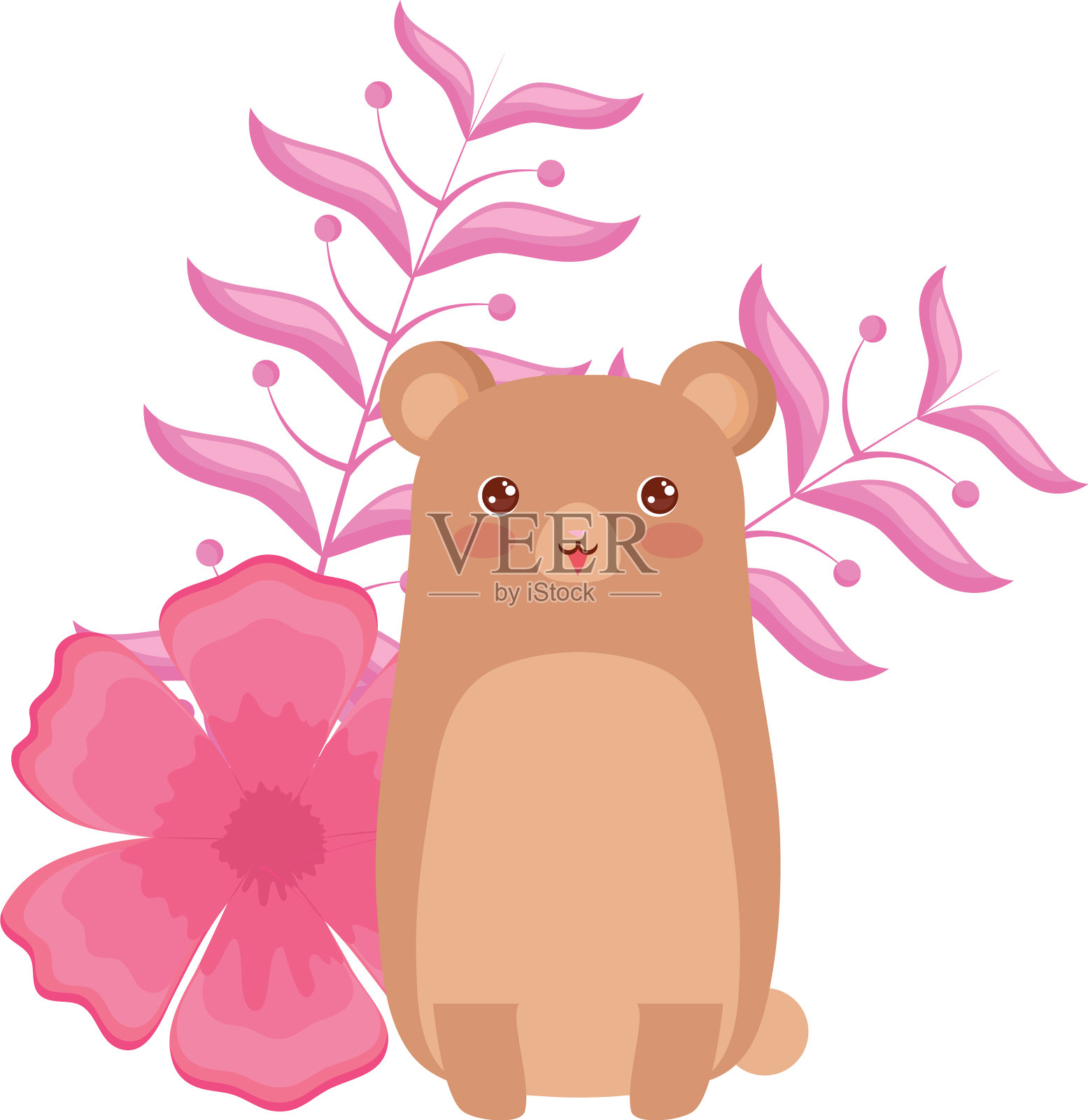 可爱的动物设计设计元素图片