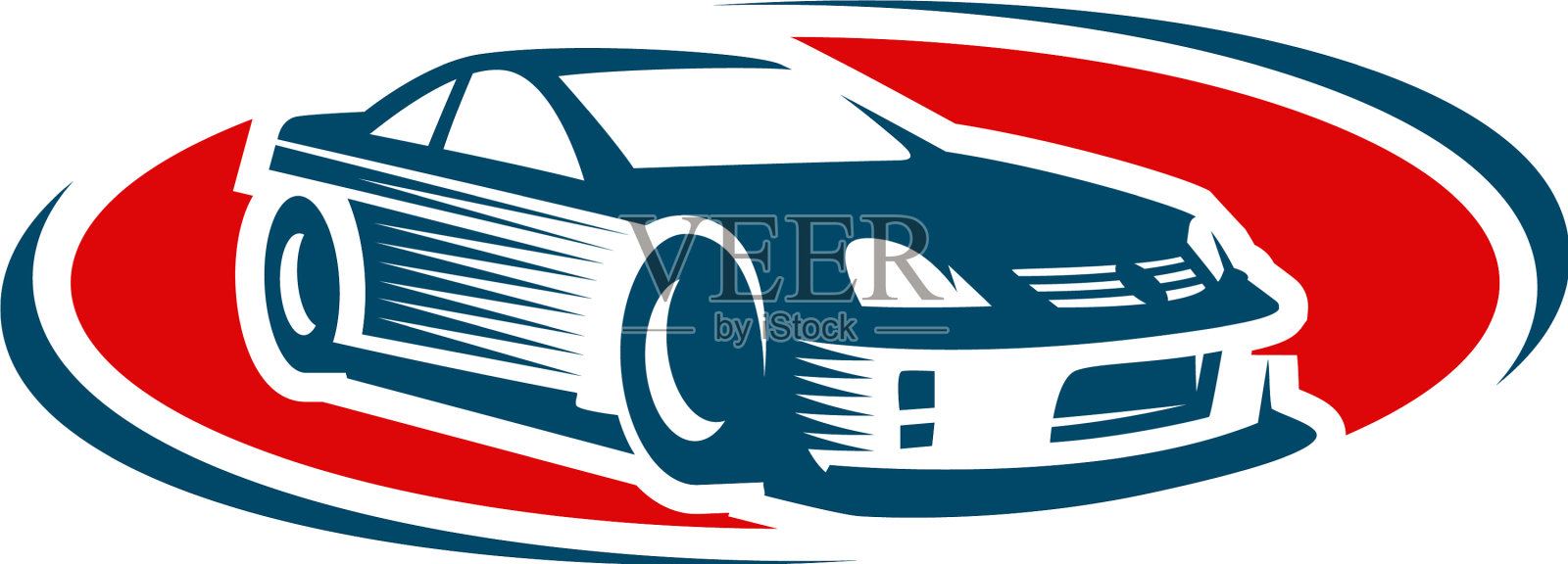 跑车标志模板或图标设计元素图片