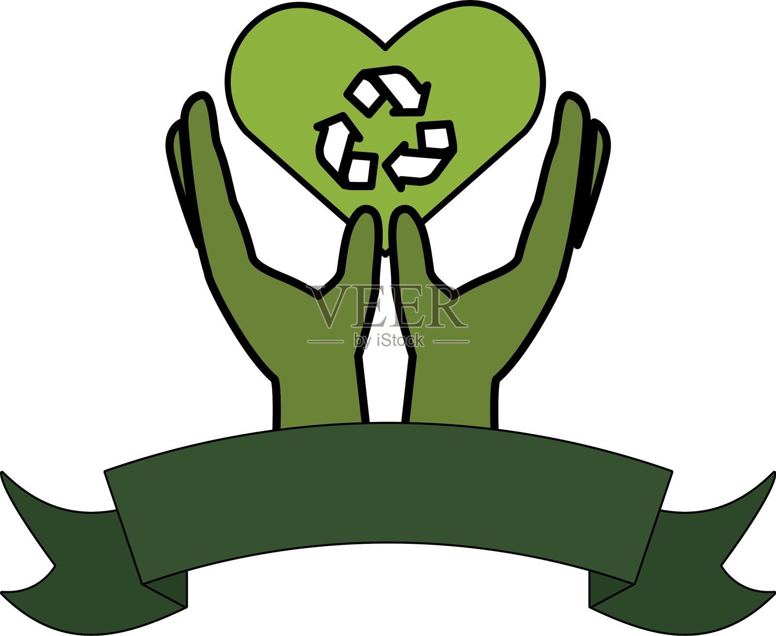 生态友好的环境设计元素图片