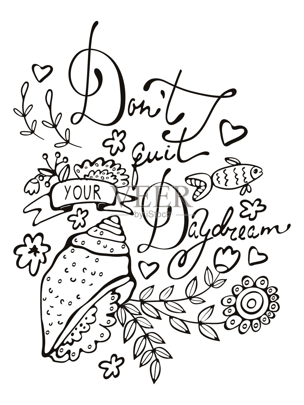 还有一些海洋的动机设计元素图片