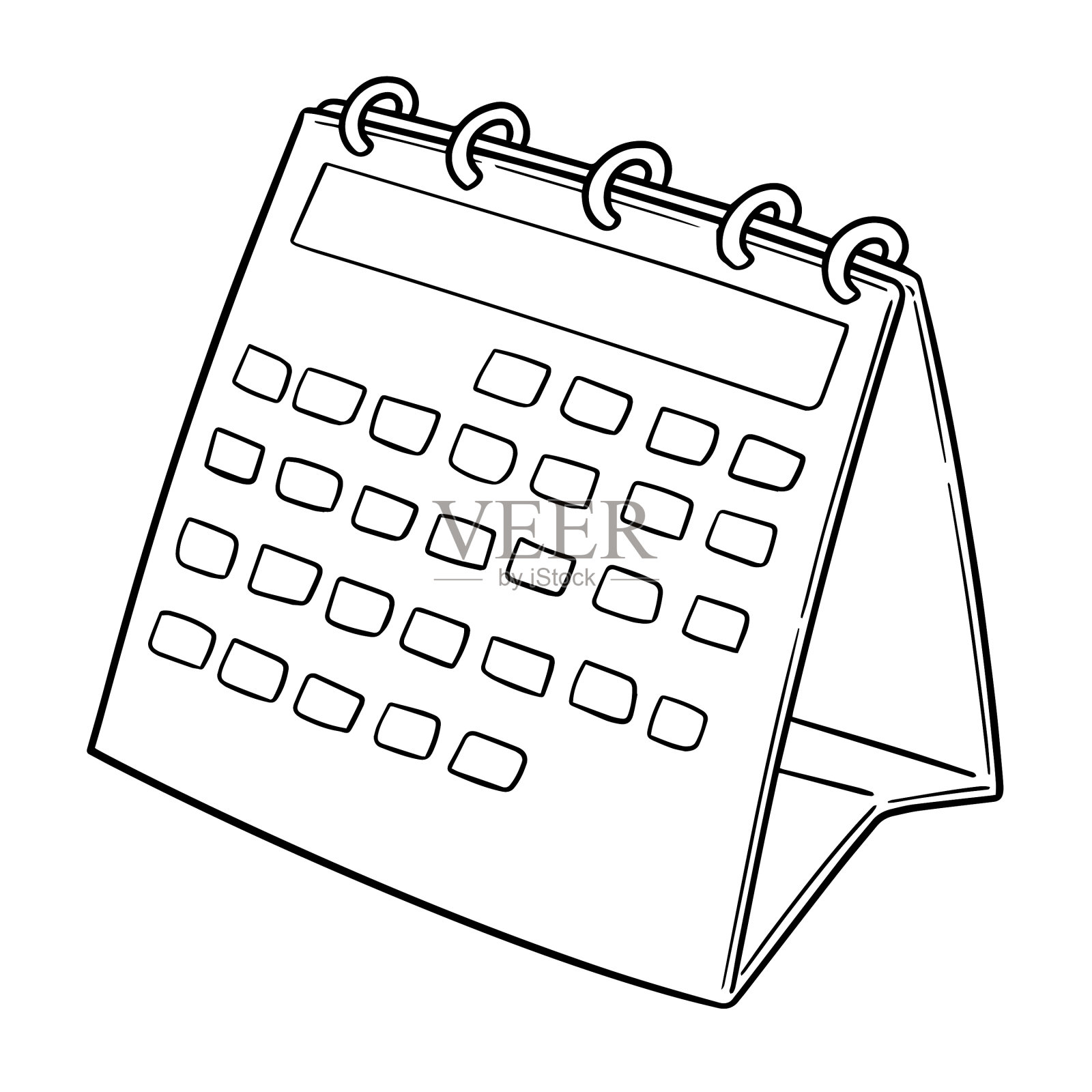 日历设计元素图片