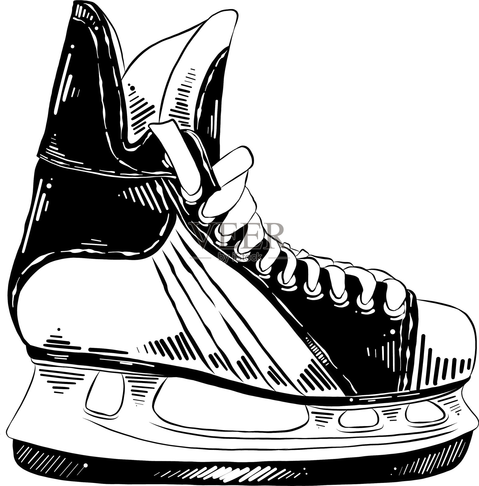 用于海报装饰和印刷的雕刻风格设计元素图片