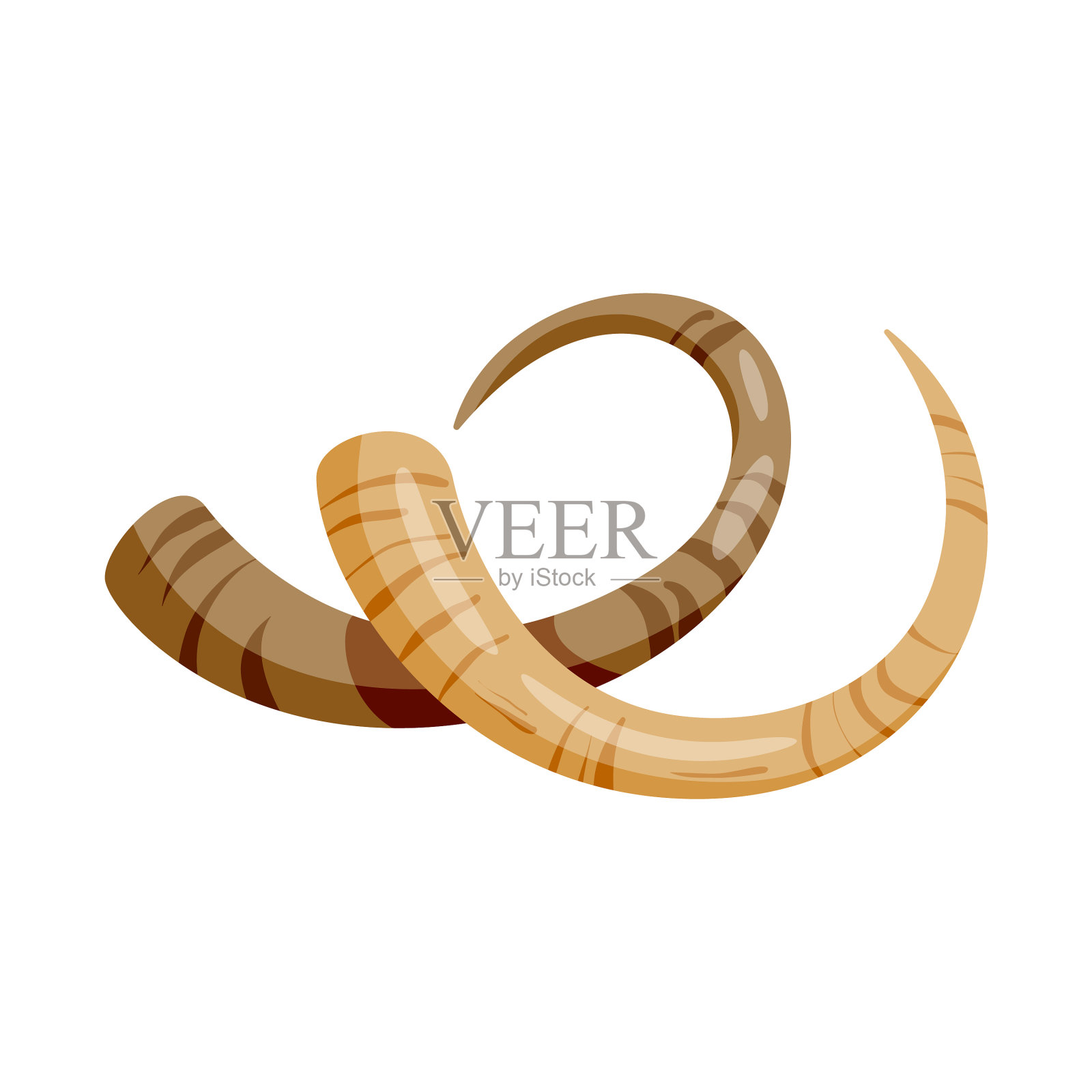 角和象牙图标设计元素图片