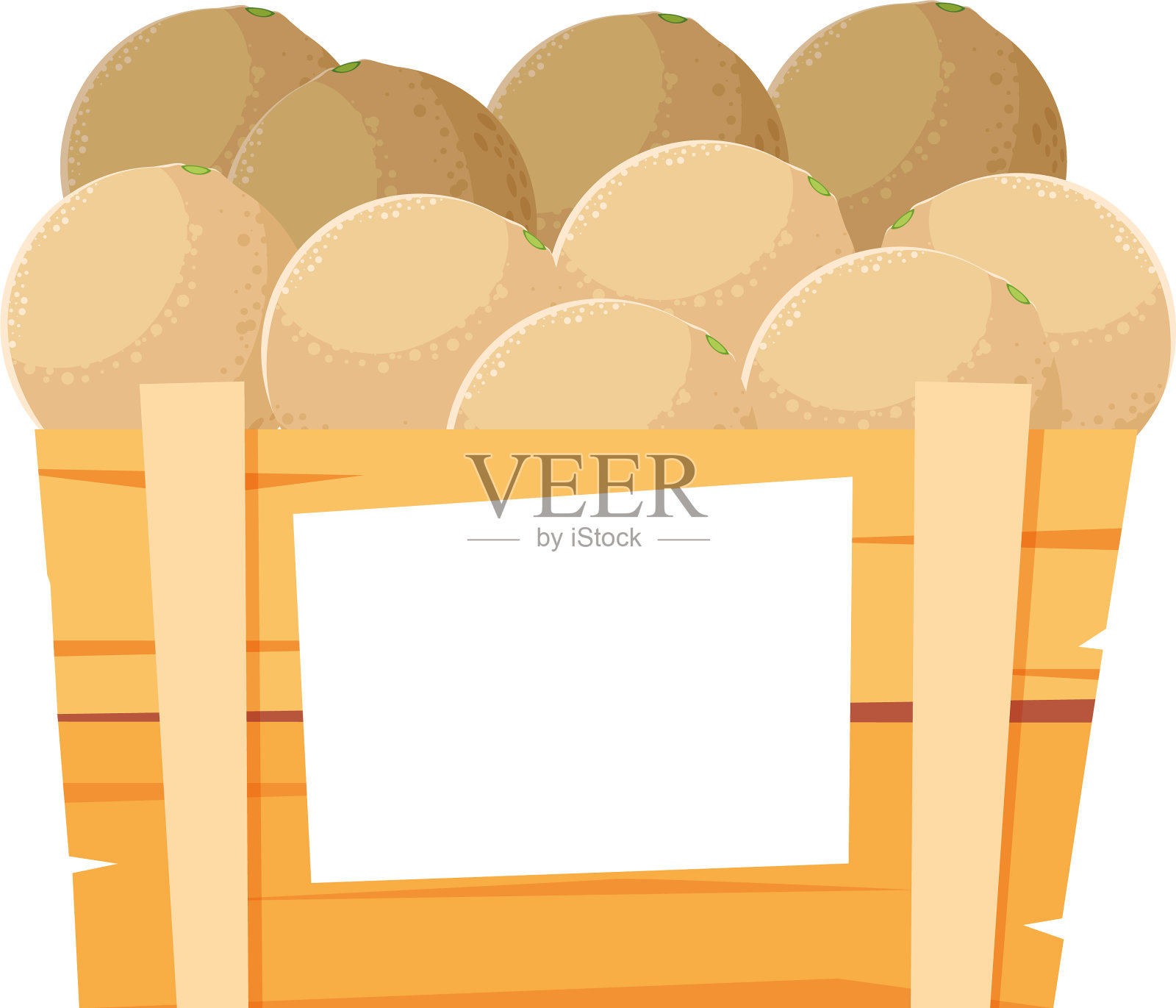 孤立瓜盒水果设计设计元素图片