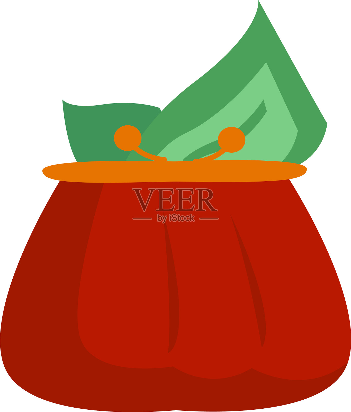 钱包里的钱在白色的背景上设计元素图片