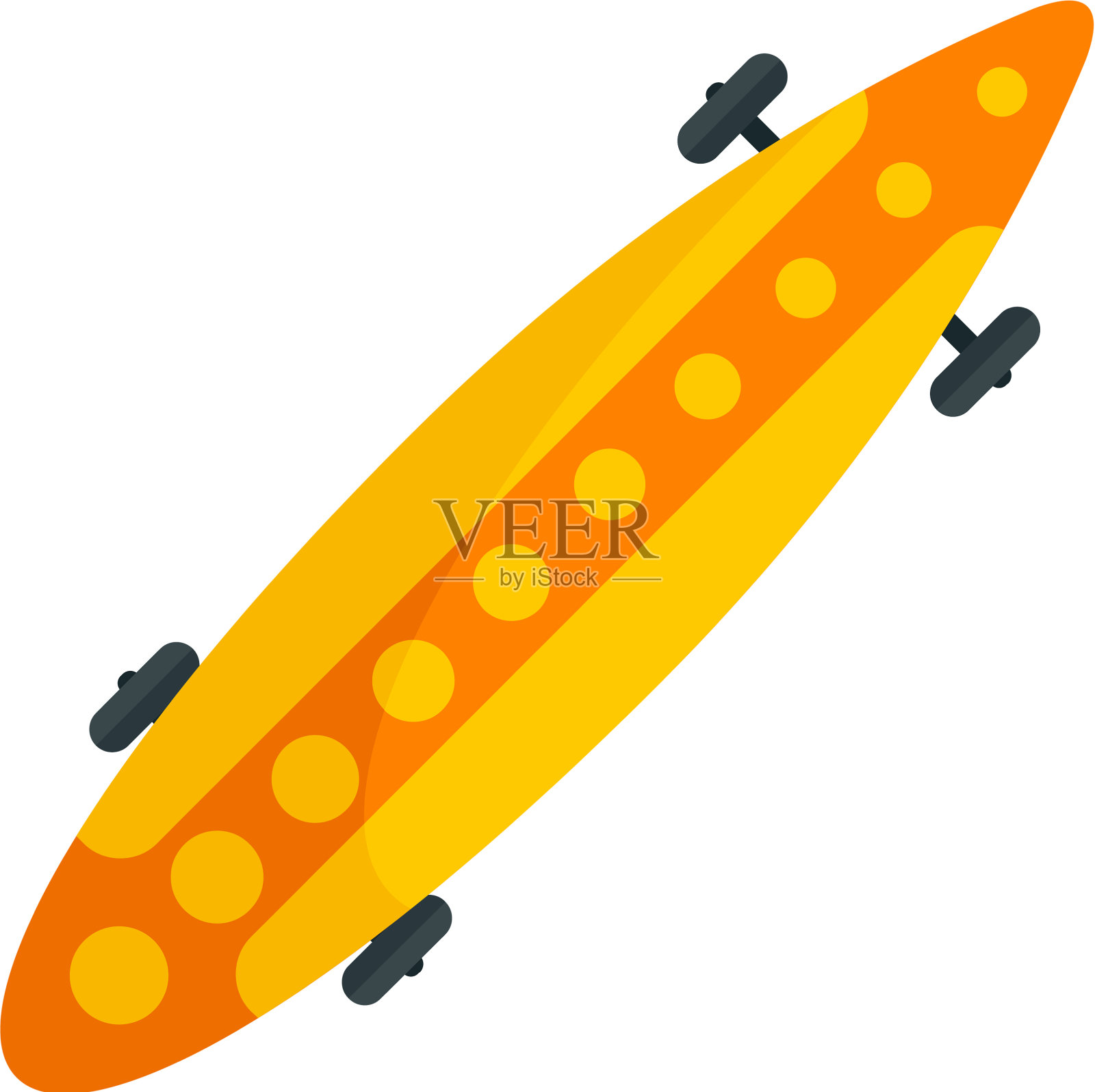 现代长板图标平风格设计元素图片