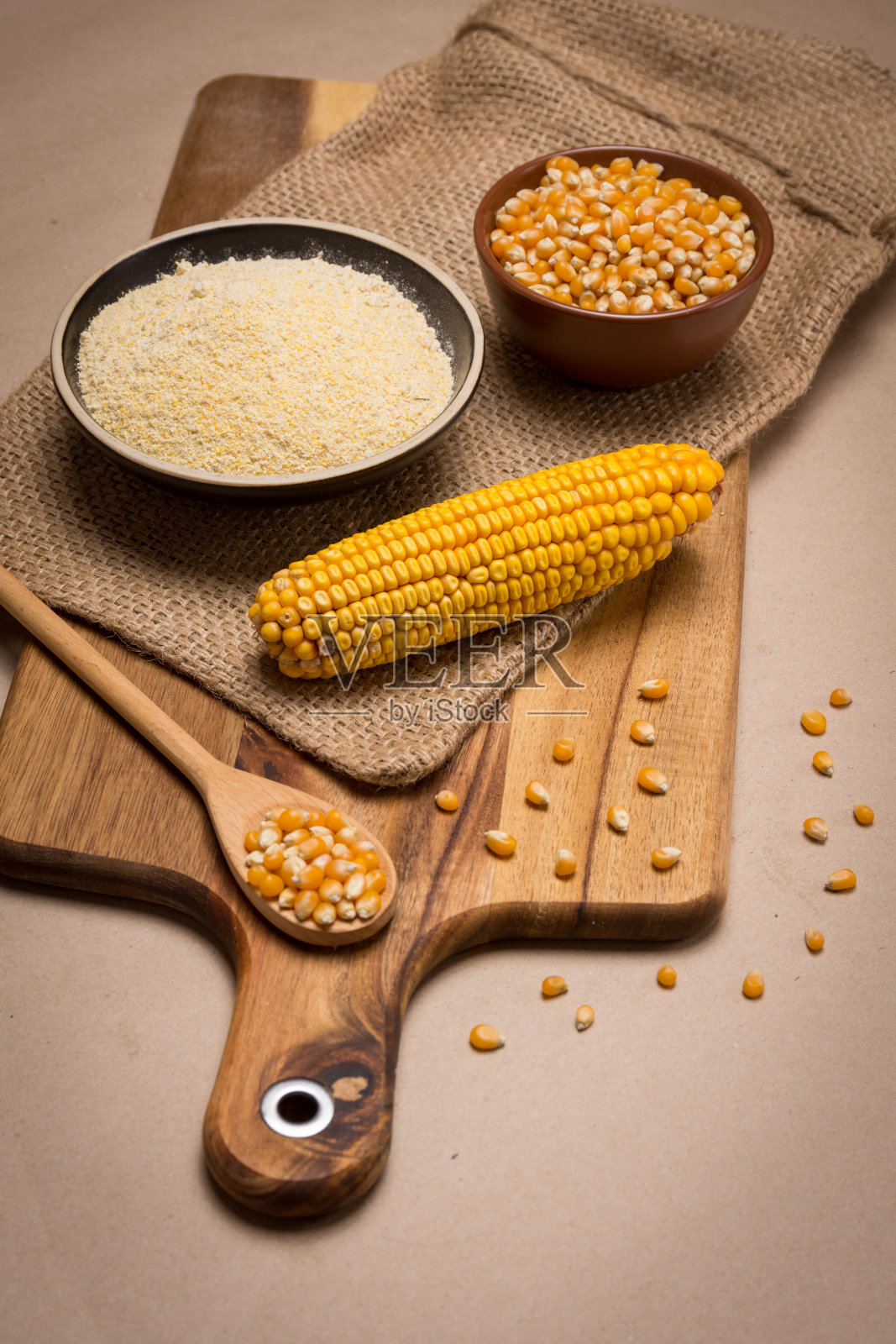 麦片和玉米照片摄影图片