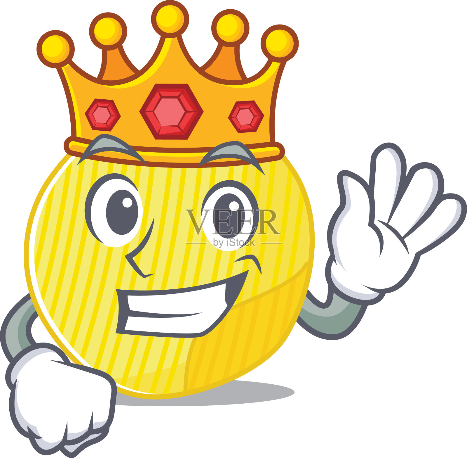 一个极具风格的薯片之王设计元素图片