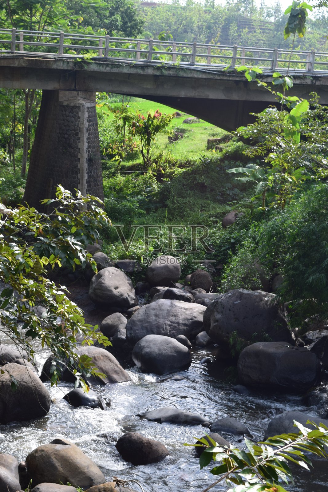 山河有溪，水高照片摄影图片