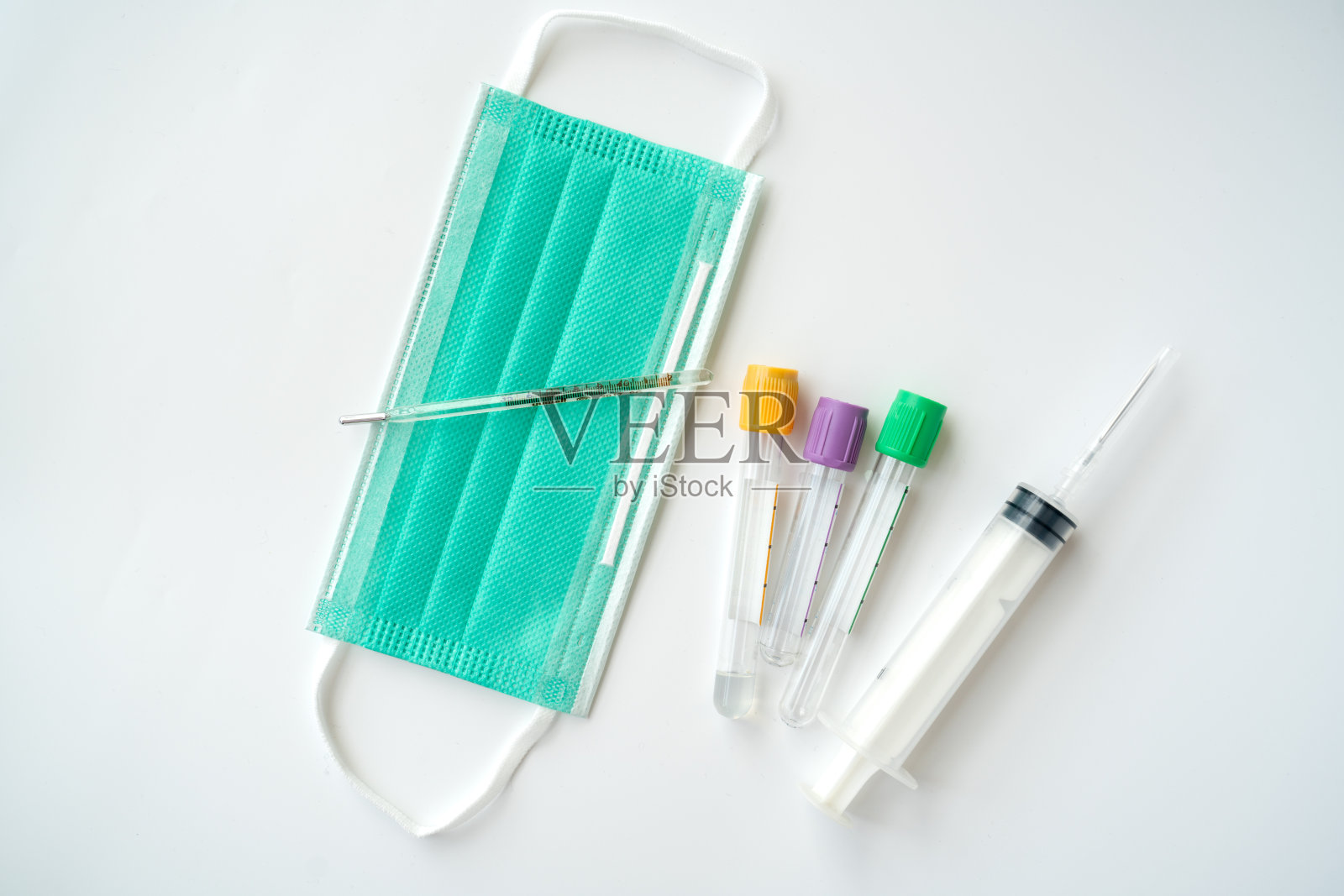 与病毒感染有关的医疗用品及预防照片摄影图片