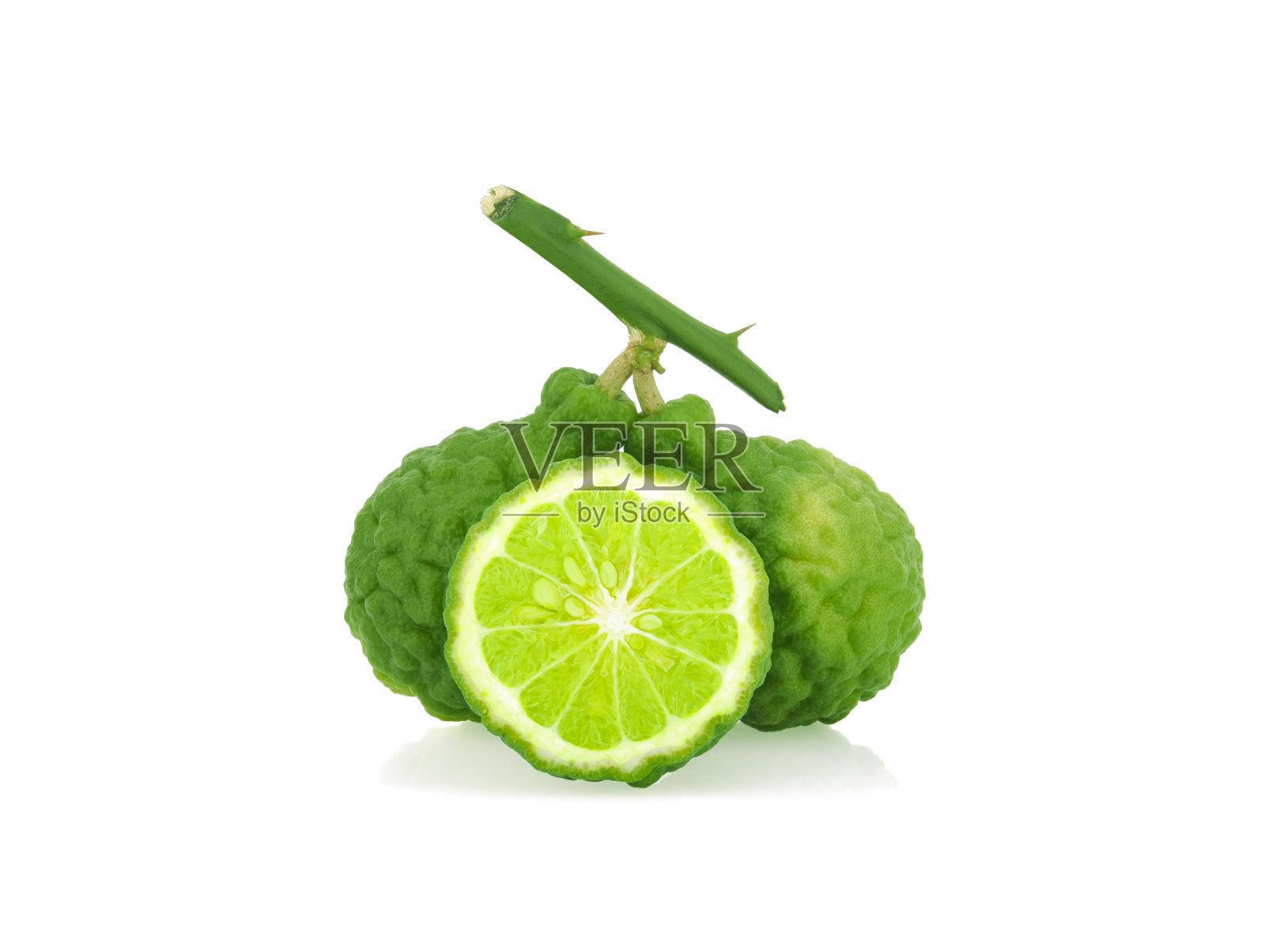 佛手柑孤立在白色背景照片摄影图片