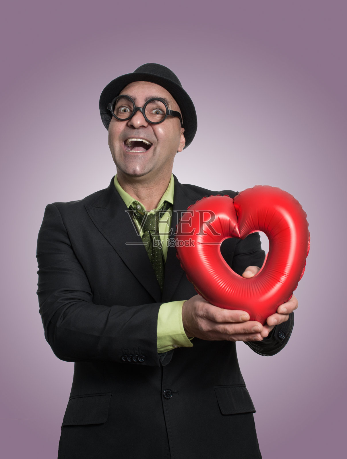 有趣的花花公子肖像照片摄影图片