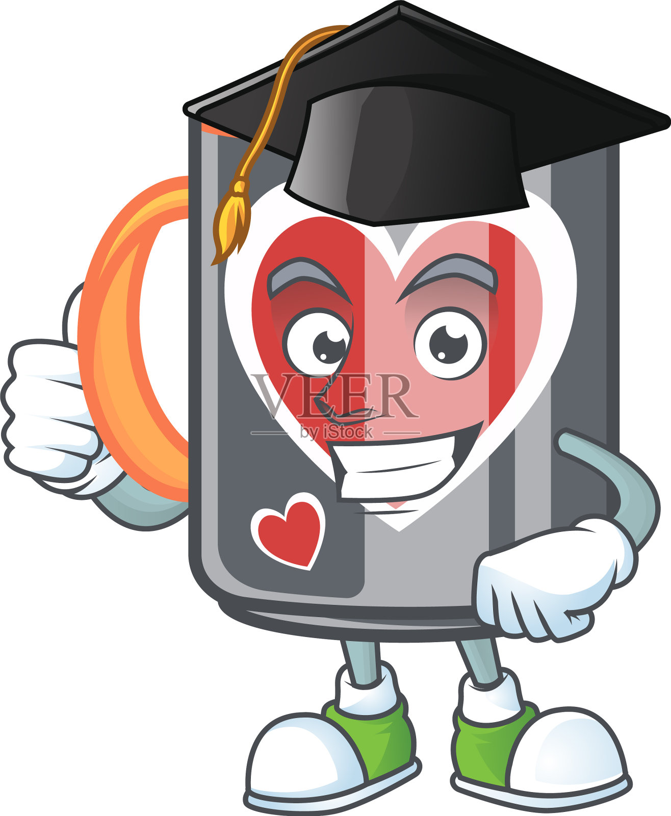 快乐和骄傲的杯子爱穿着黑色设计元素图片