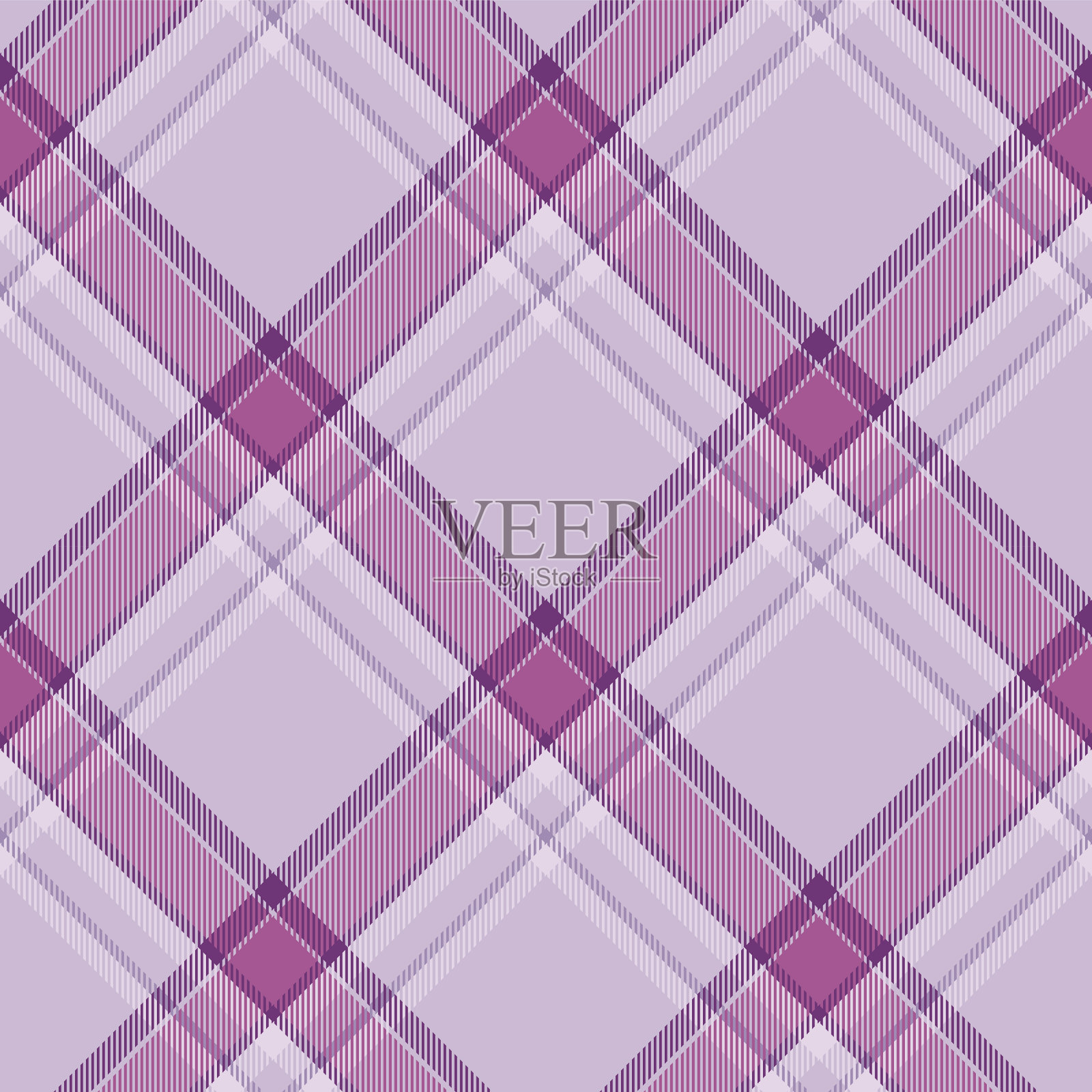 苏格兰格子无缝格子图案复古插画图片素材