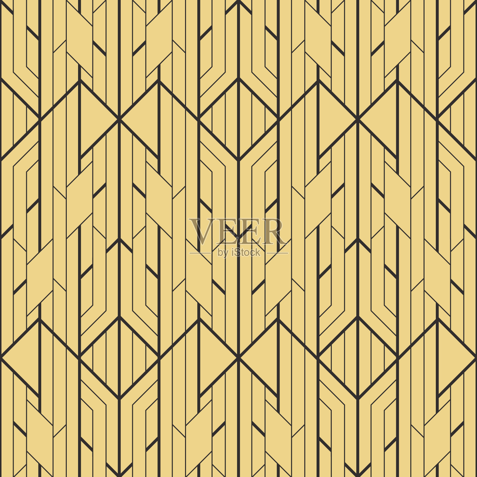 抽象装饰艺术几何无缝图案插画图片素材