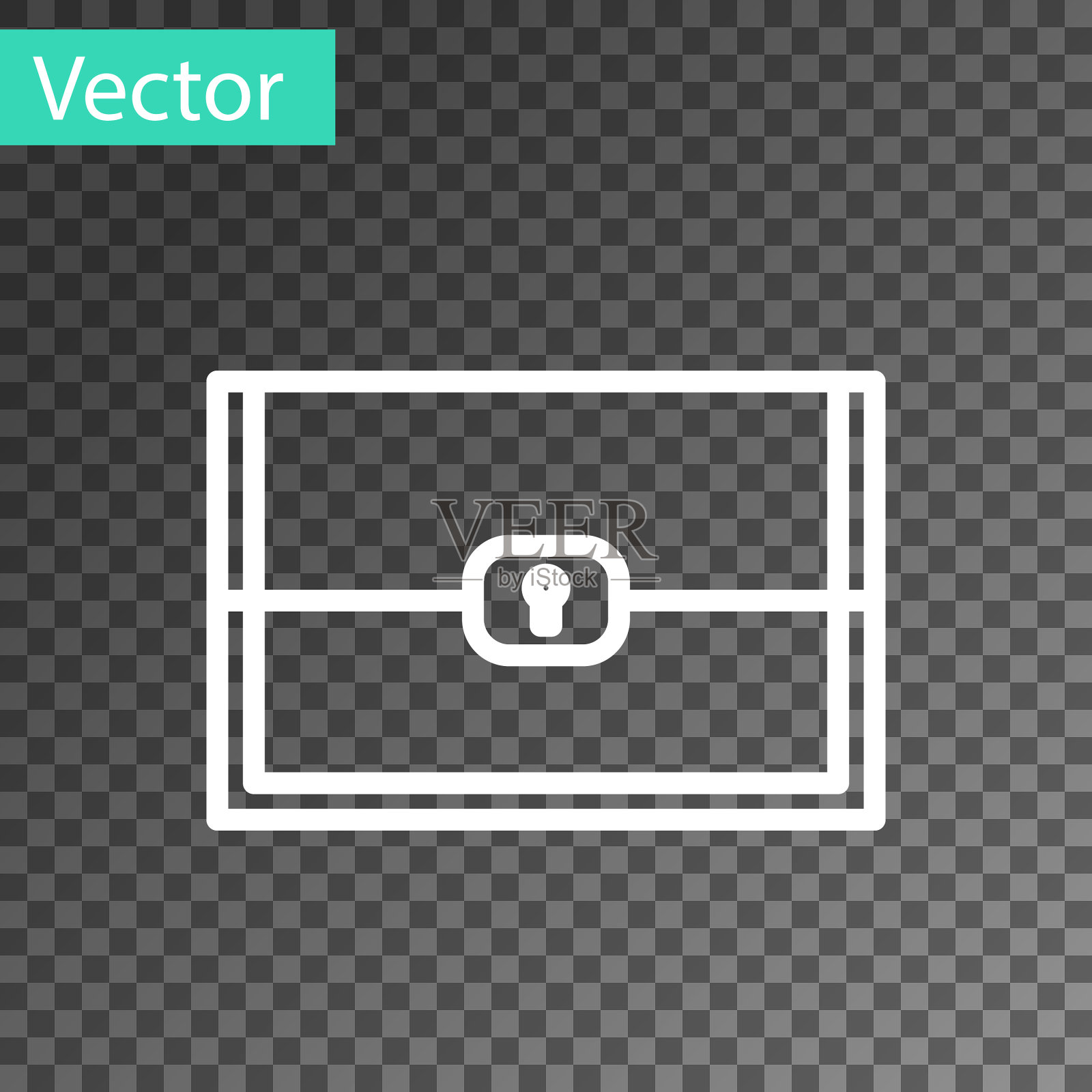 胸前白线为游戏图标隔离开插画图片素材