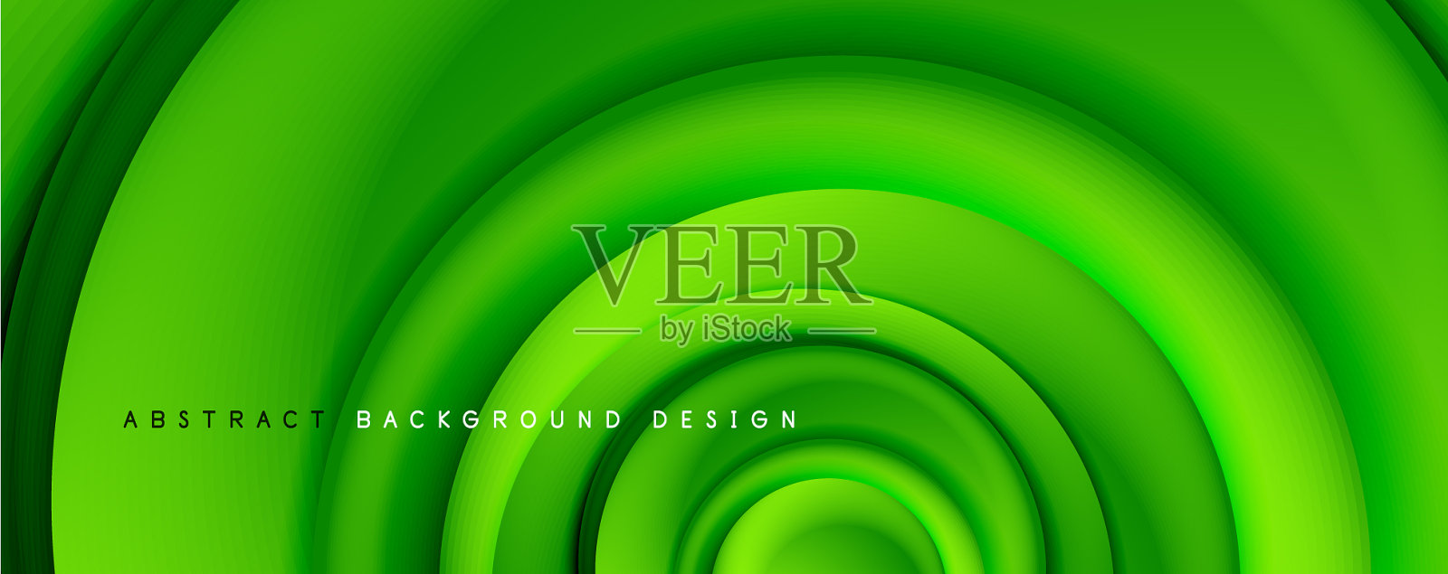 3d风格抽象漩涡圆现代插画图片素材