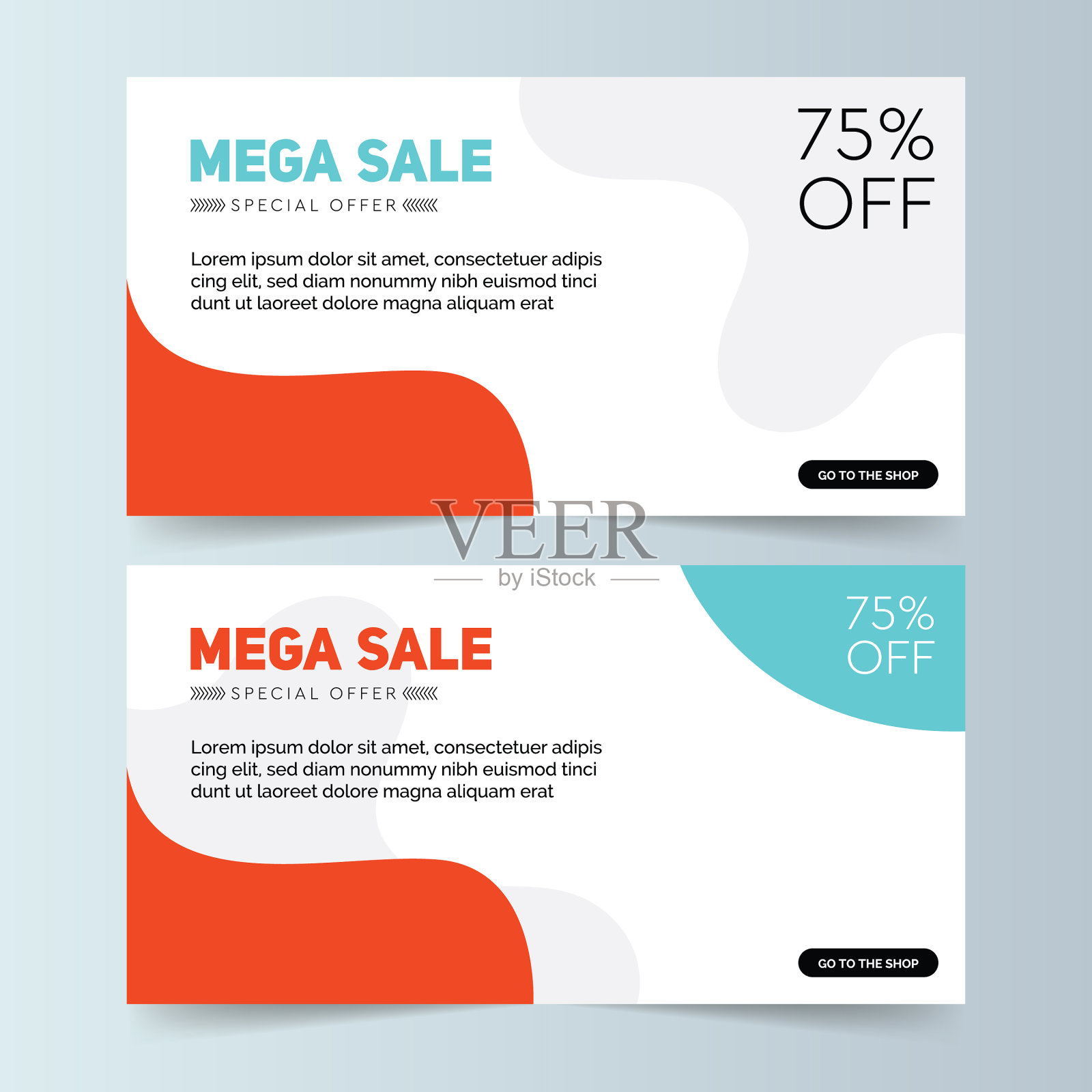 抽象海报facebook封面插画图片素材