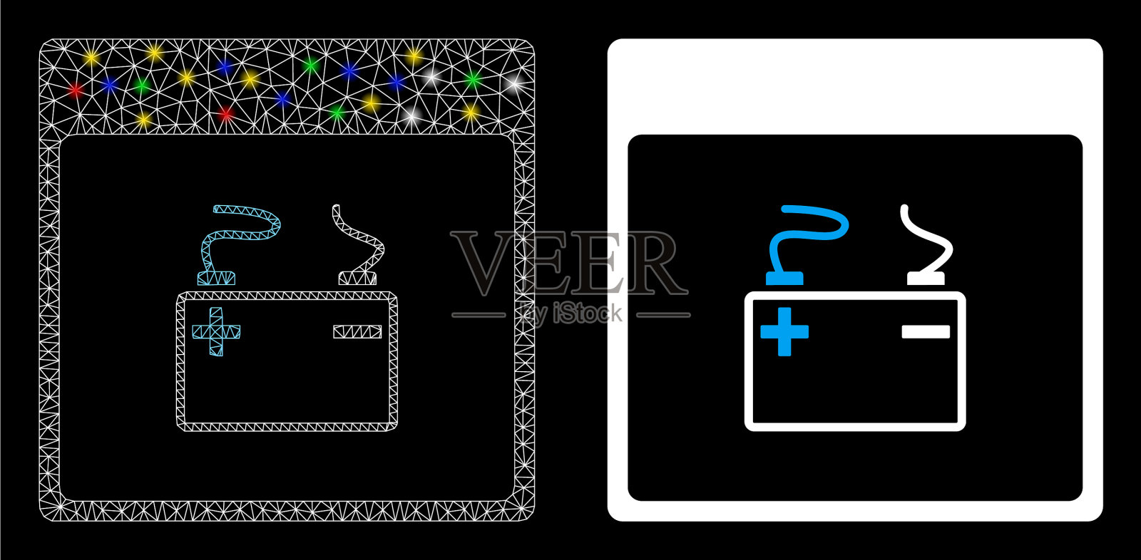 明亮的网格胴体累加日历页图标插画图片素材