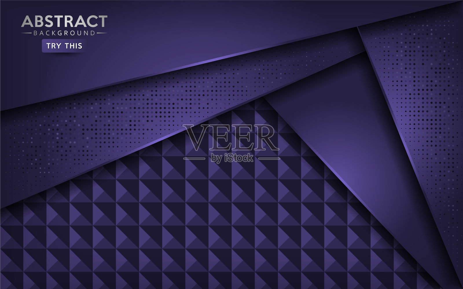 豪华抽象的深紫色背景设计插画图片素材