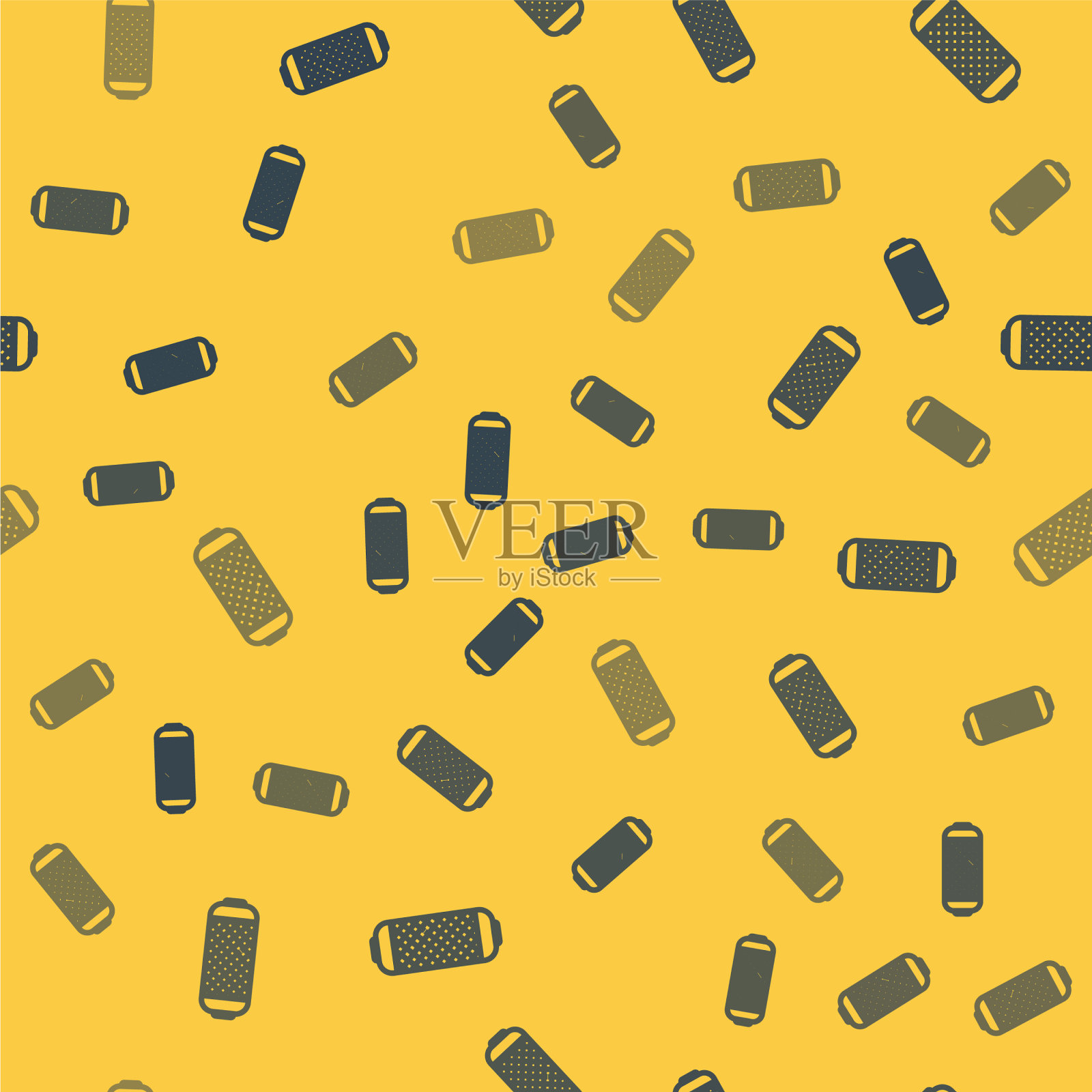 蓝线立体声扬声器图标隔离无缝插画图片素材