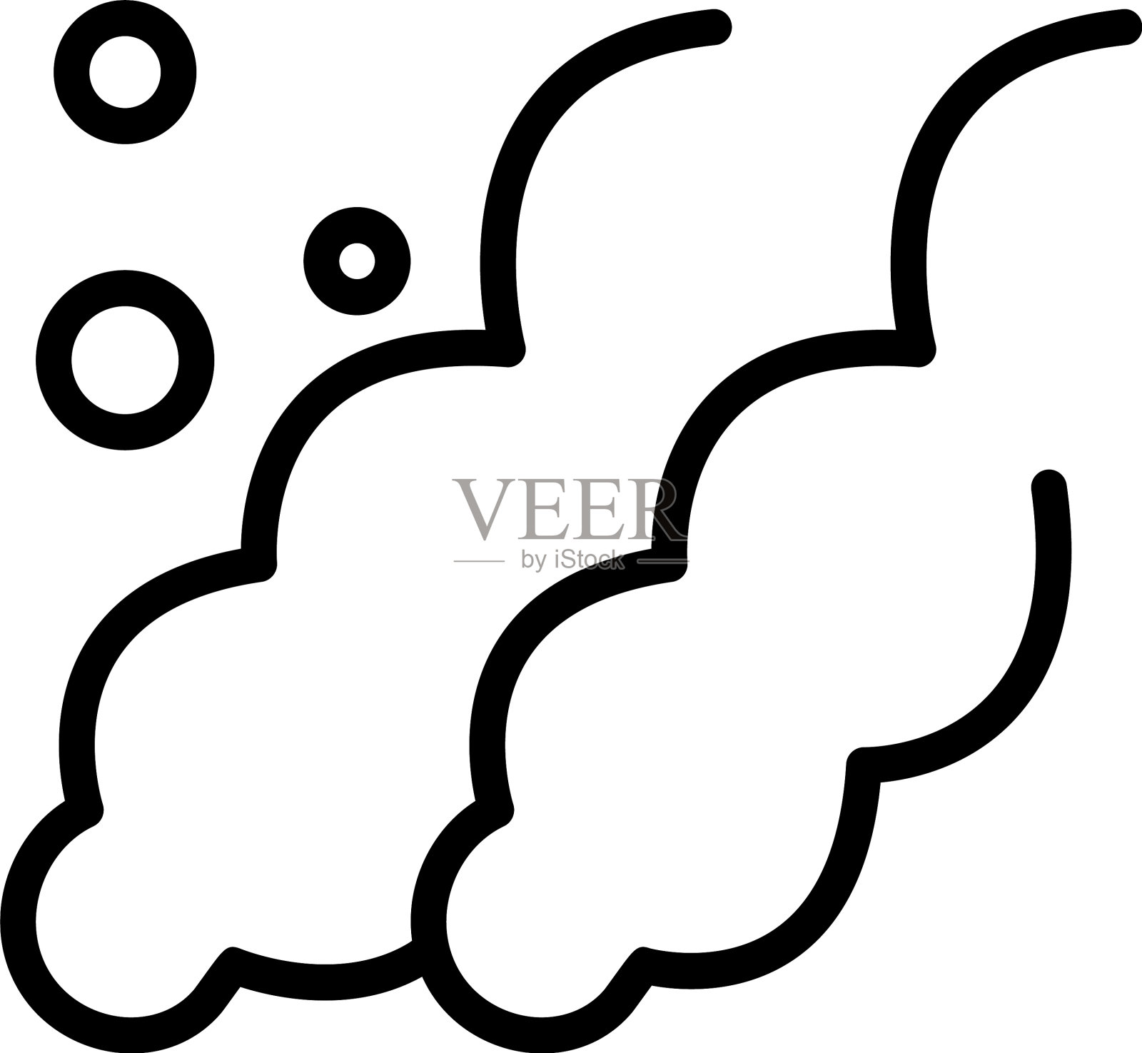 二氧化碳插画图片素材