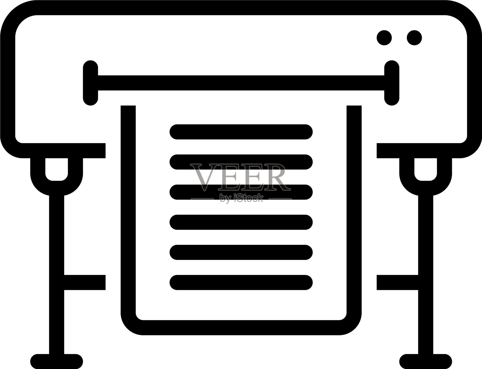 印刷用品插画图片素材