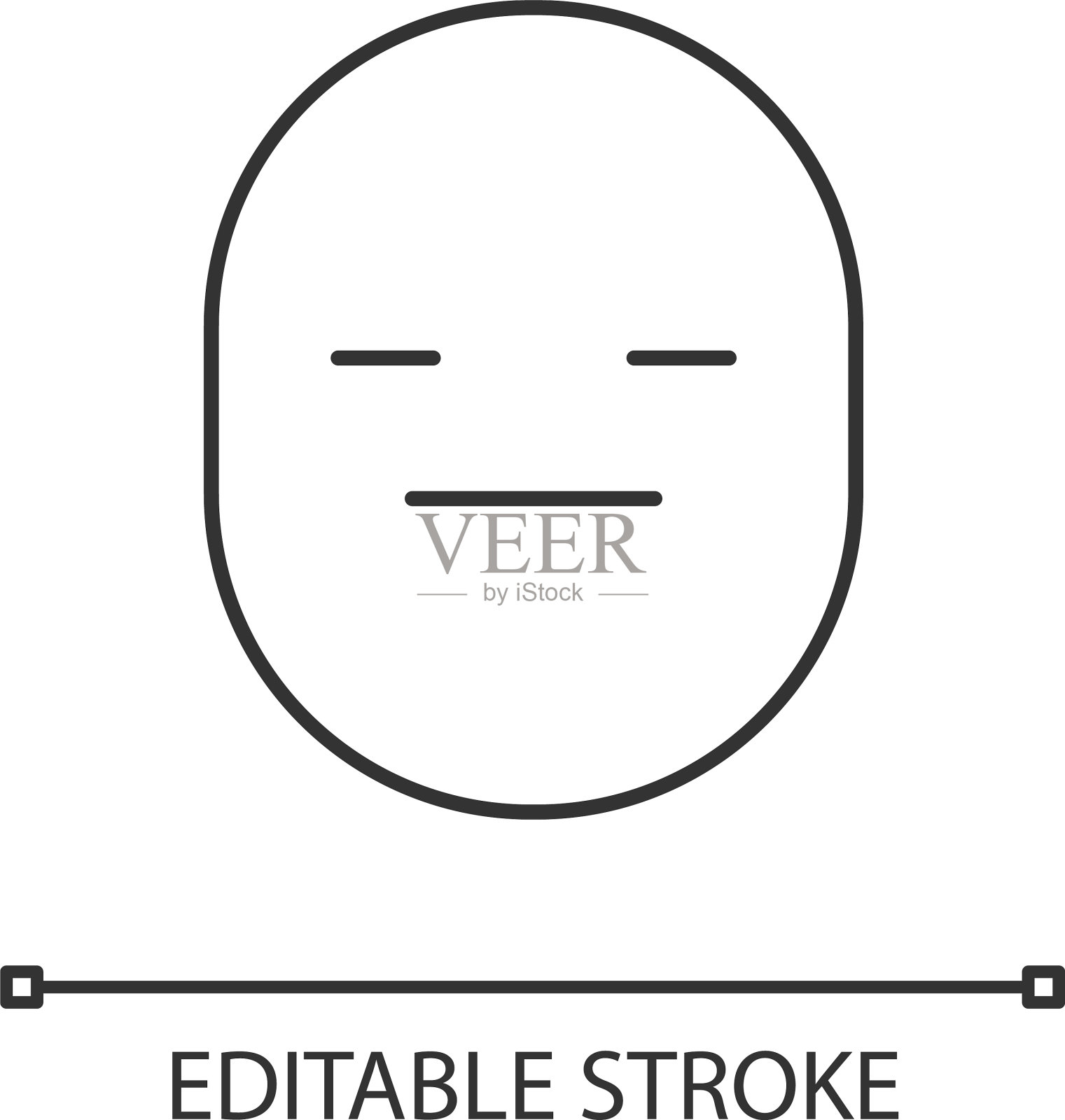 线性图标细线轮廓符号孤立插画图片素材