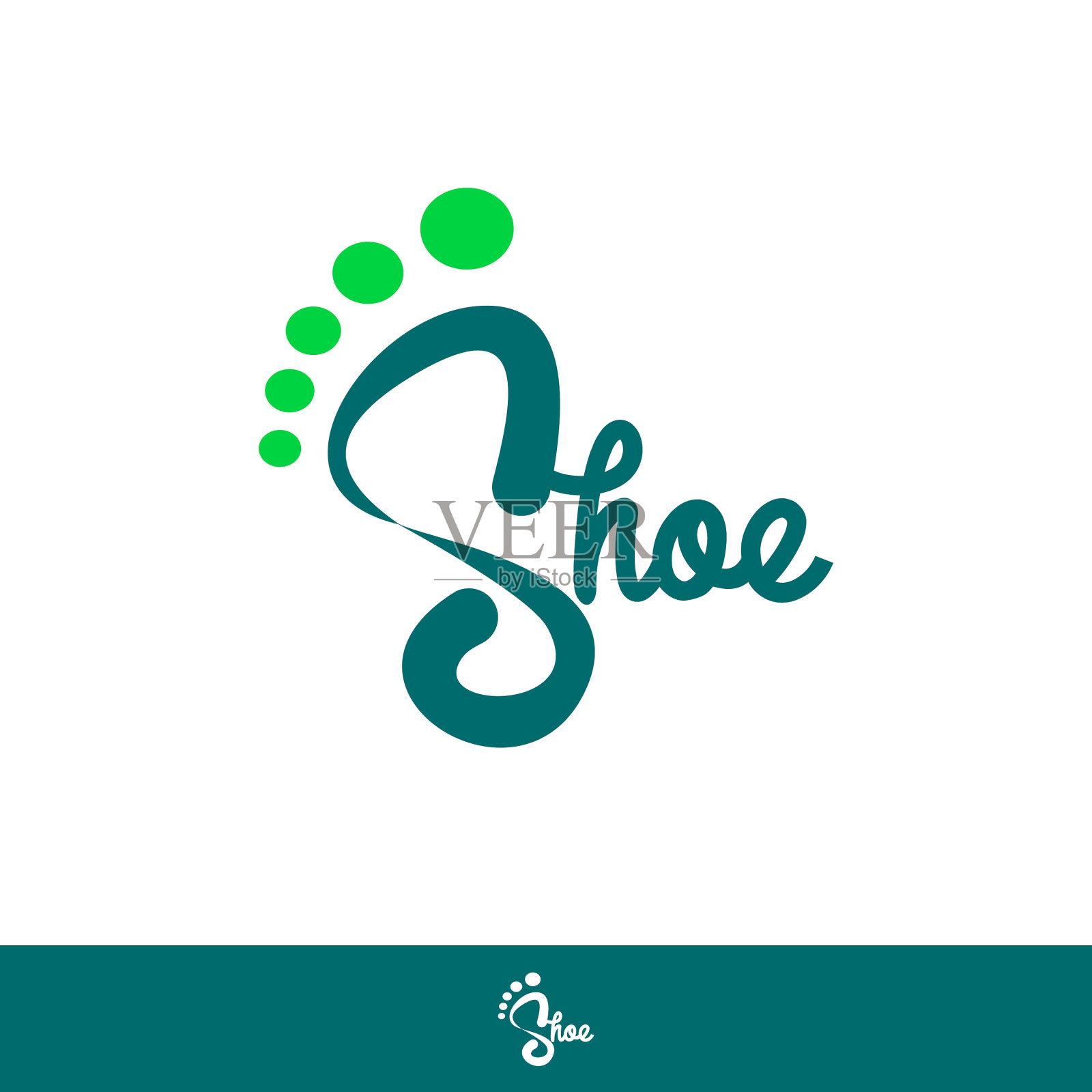 人的脚图标在白色的背景人的脚插画图片素材