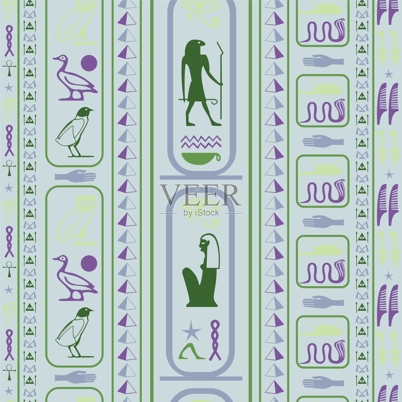 墙纸重复民族时尚设计插画图片素材