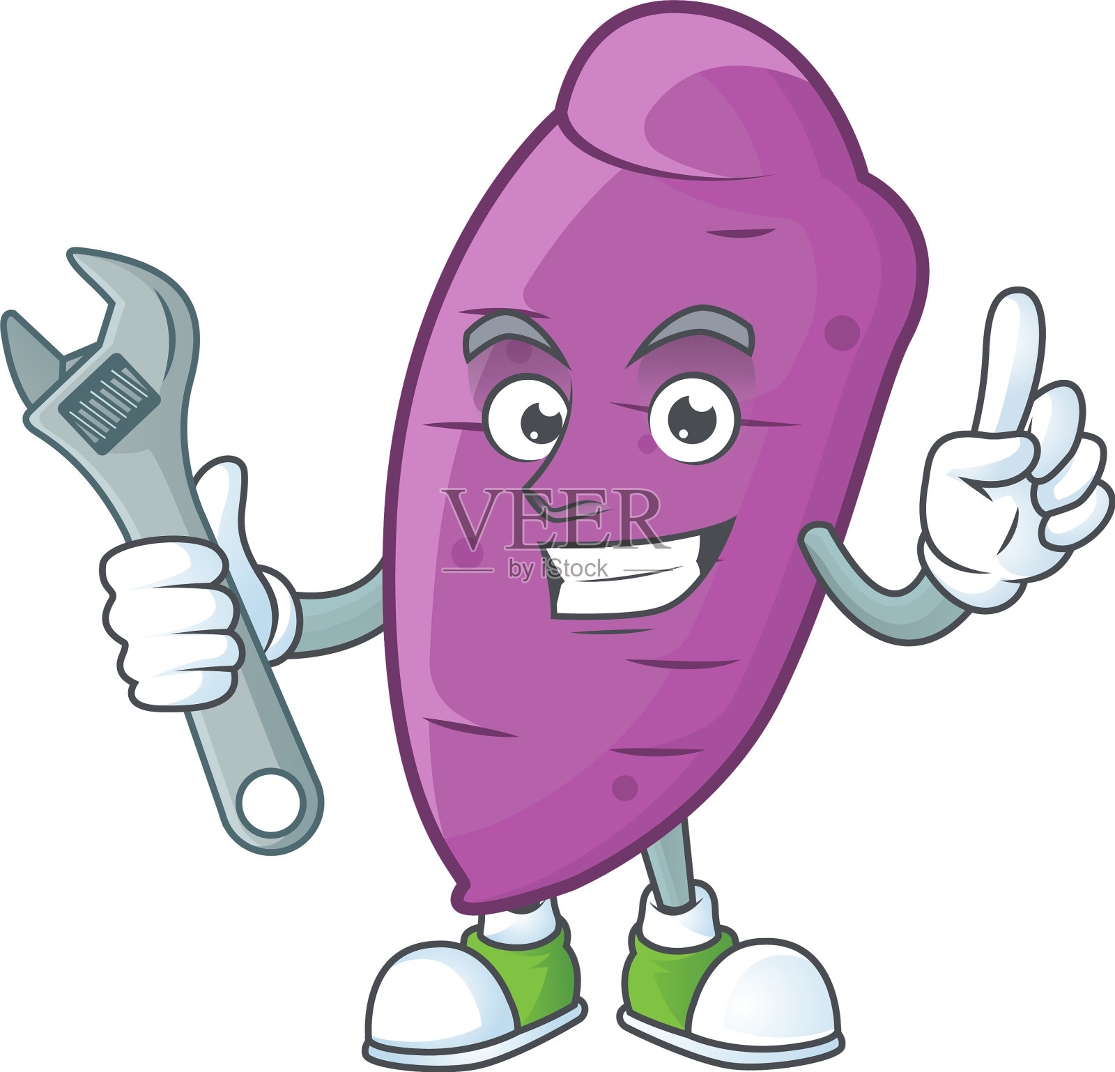 聪明和专业的机修工冲绳岛偏航设计元素图片