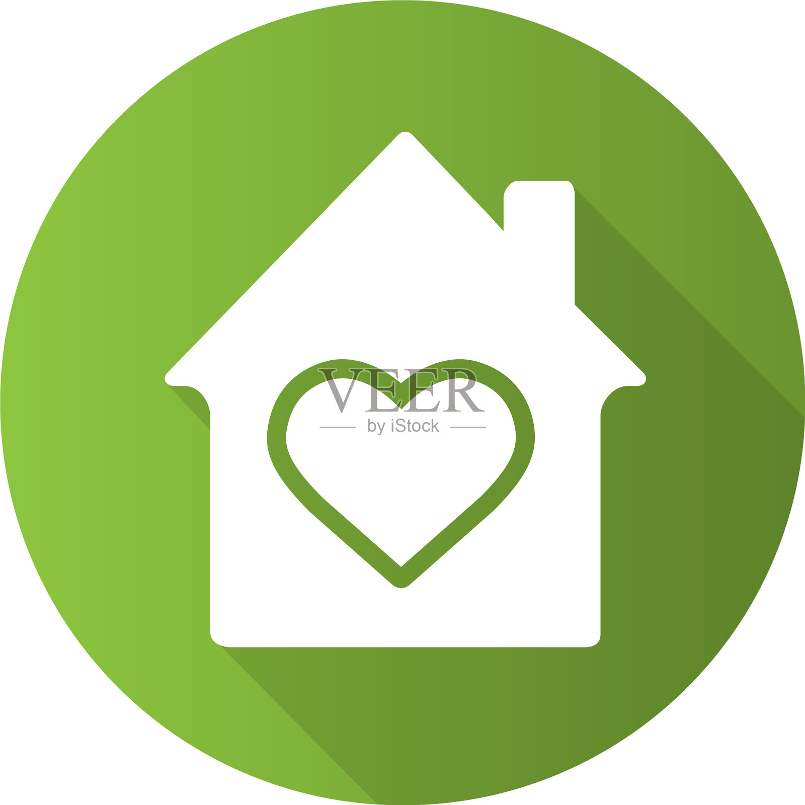 家庭住宅平面设计长影字形图标设计元素图片