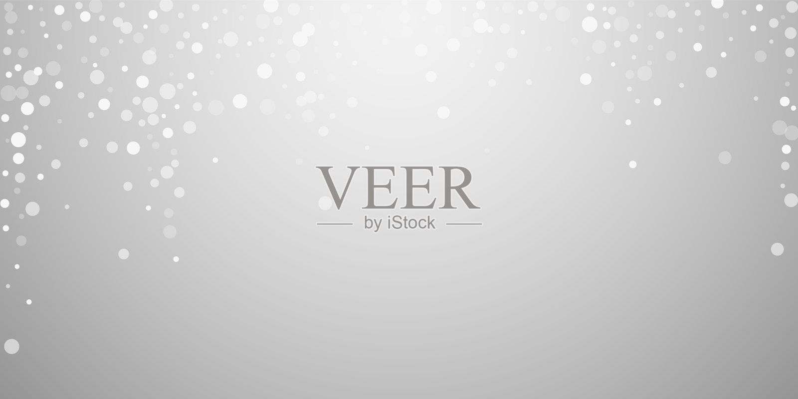 圣诞背景白点飘雪插画图片素材