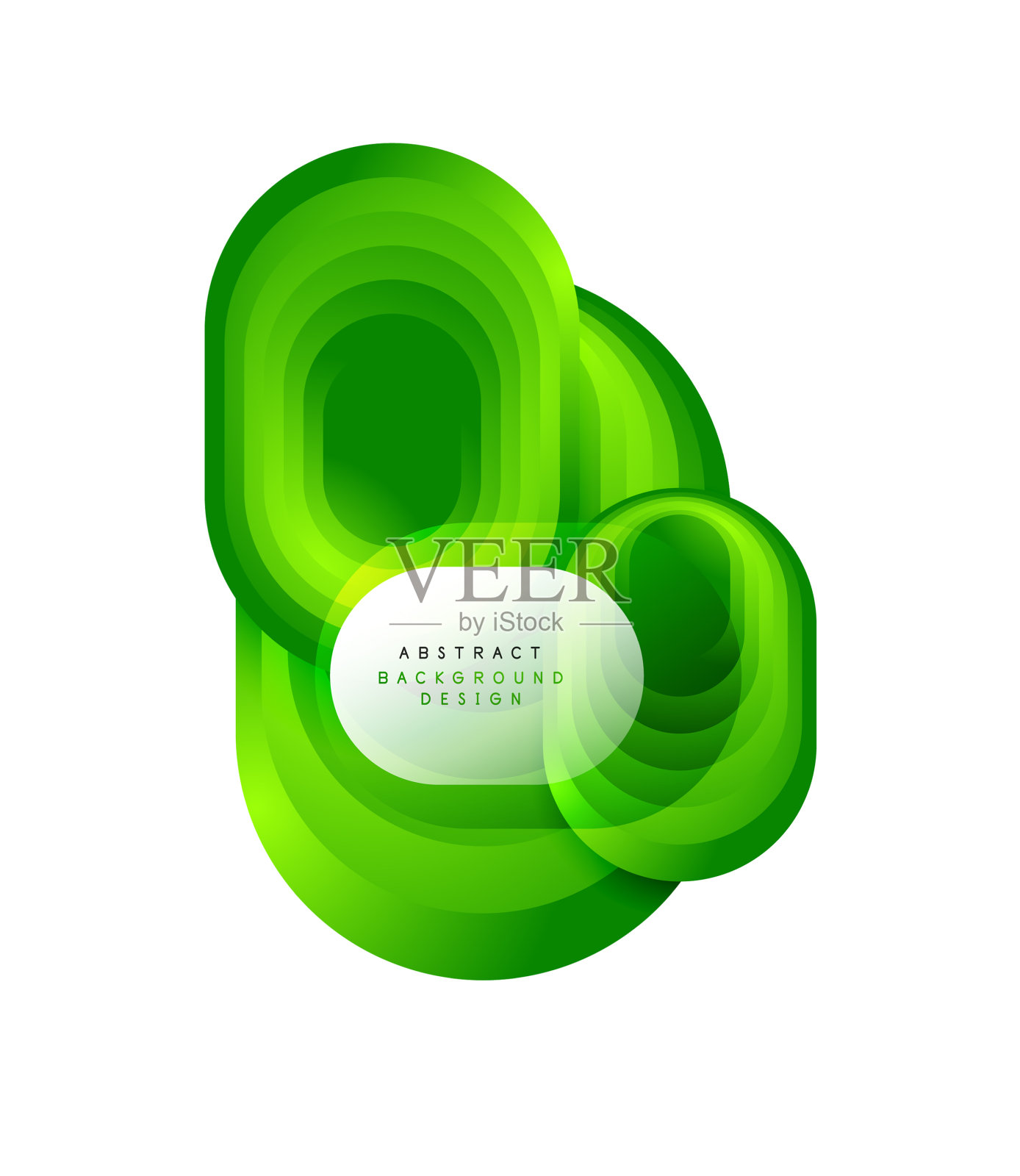 抽象几何泡泡横幅创建插画图片素材