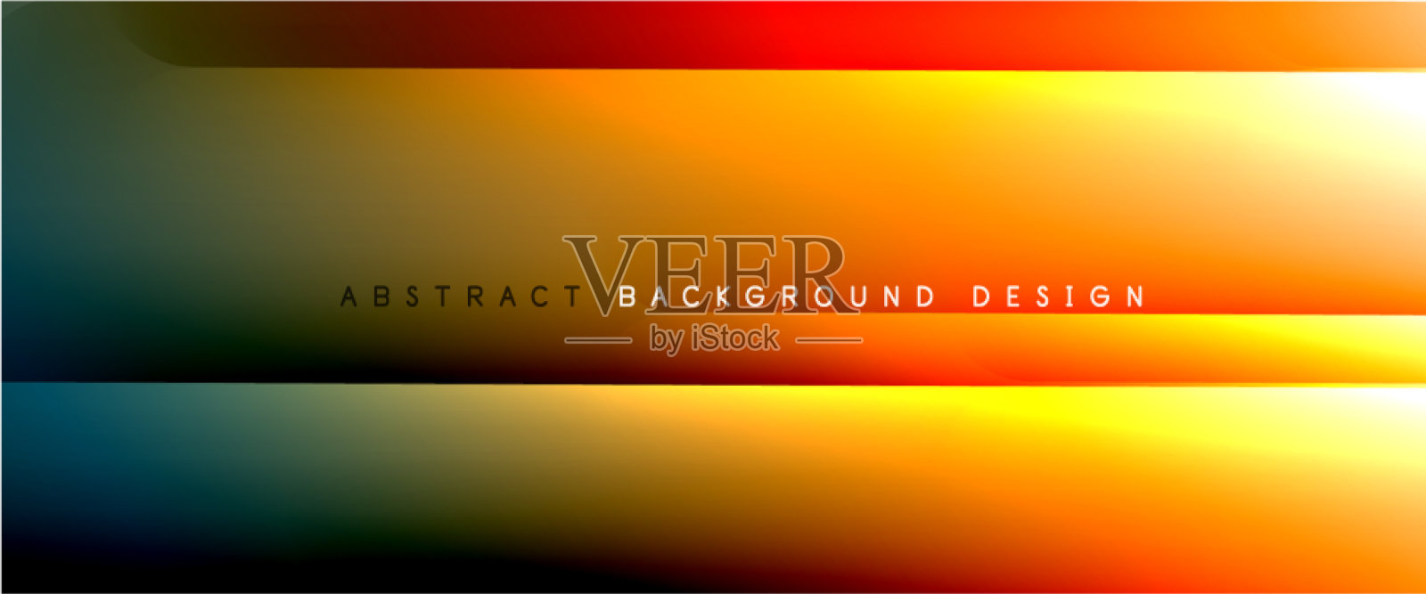 时尚简单的流体色彩渐变抽象插画图片素材