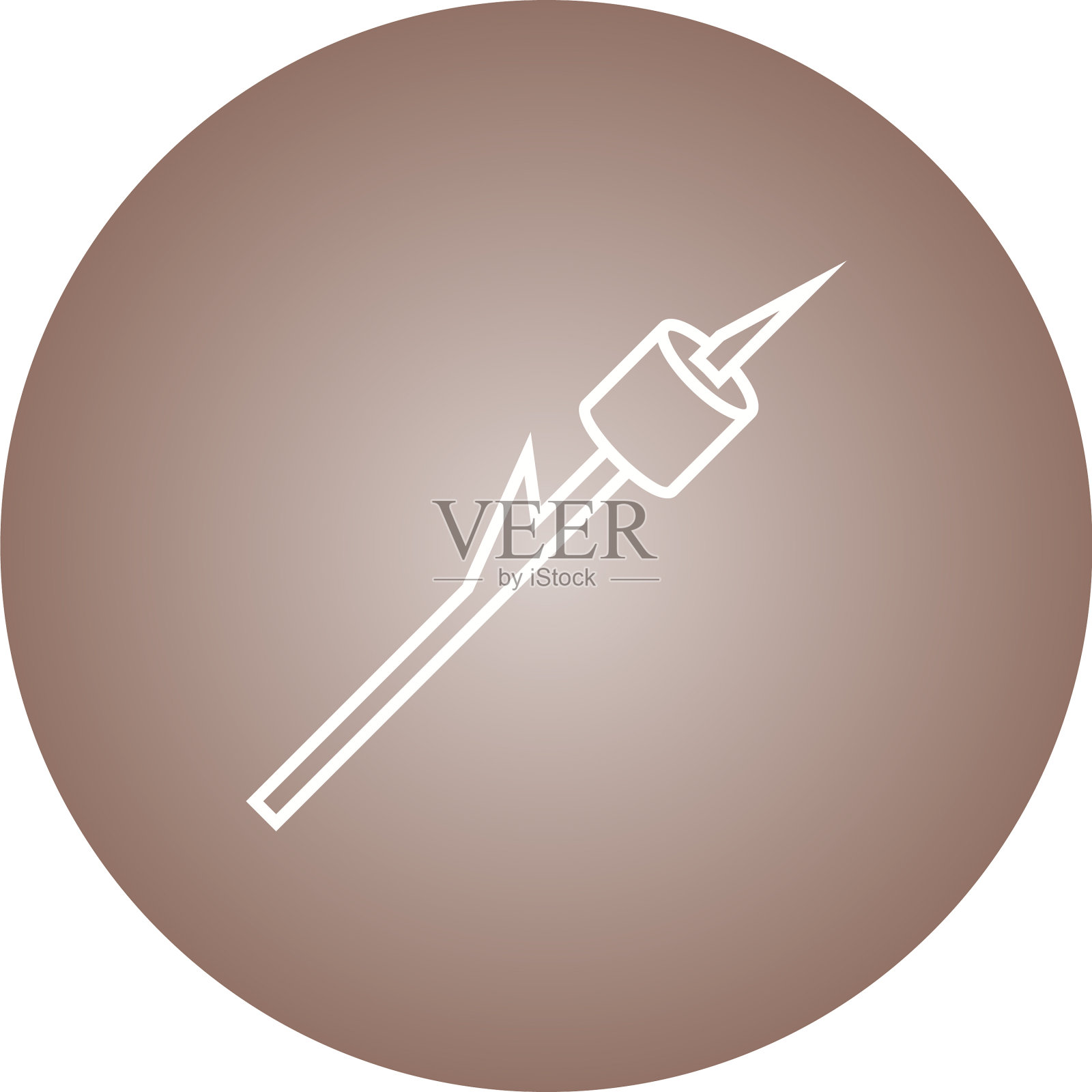 美丽的烤食品线图标插画图片素材