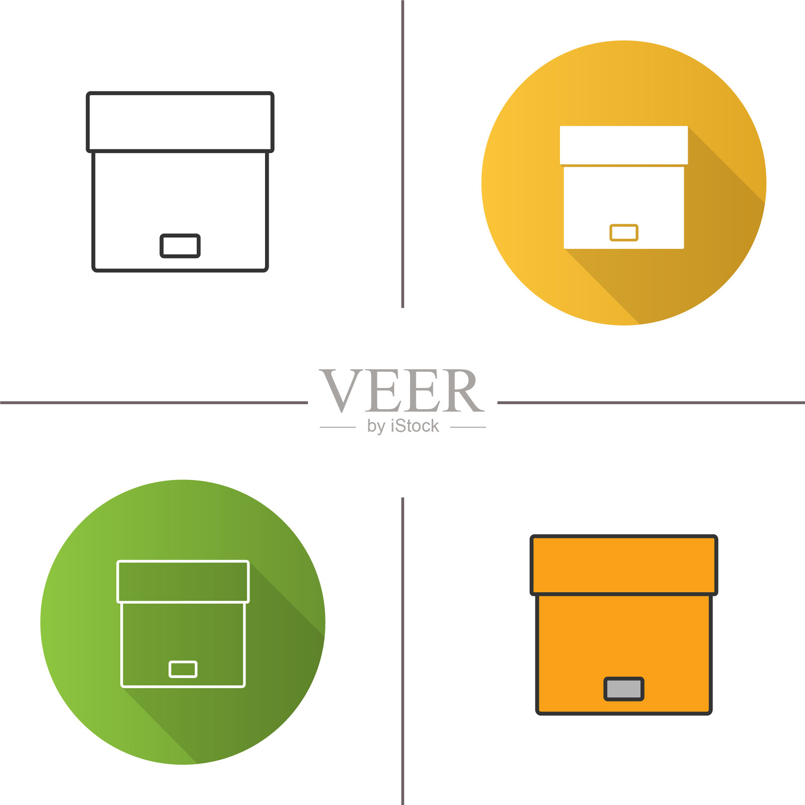 包裹图标图标素材